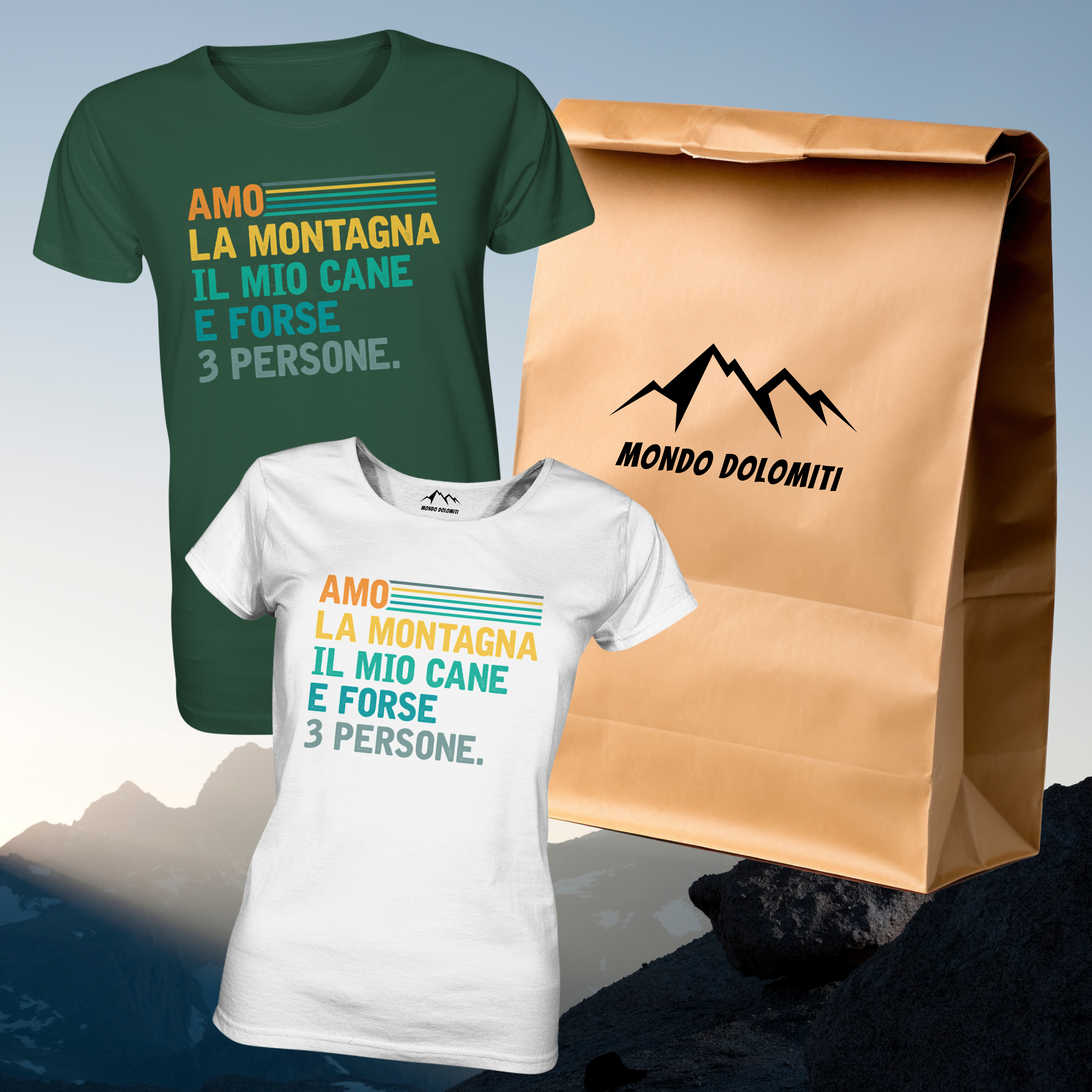 Amo la montagna e il mio cane - Bundle