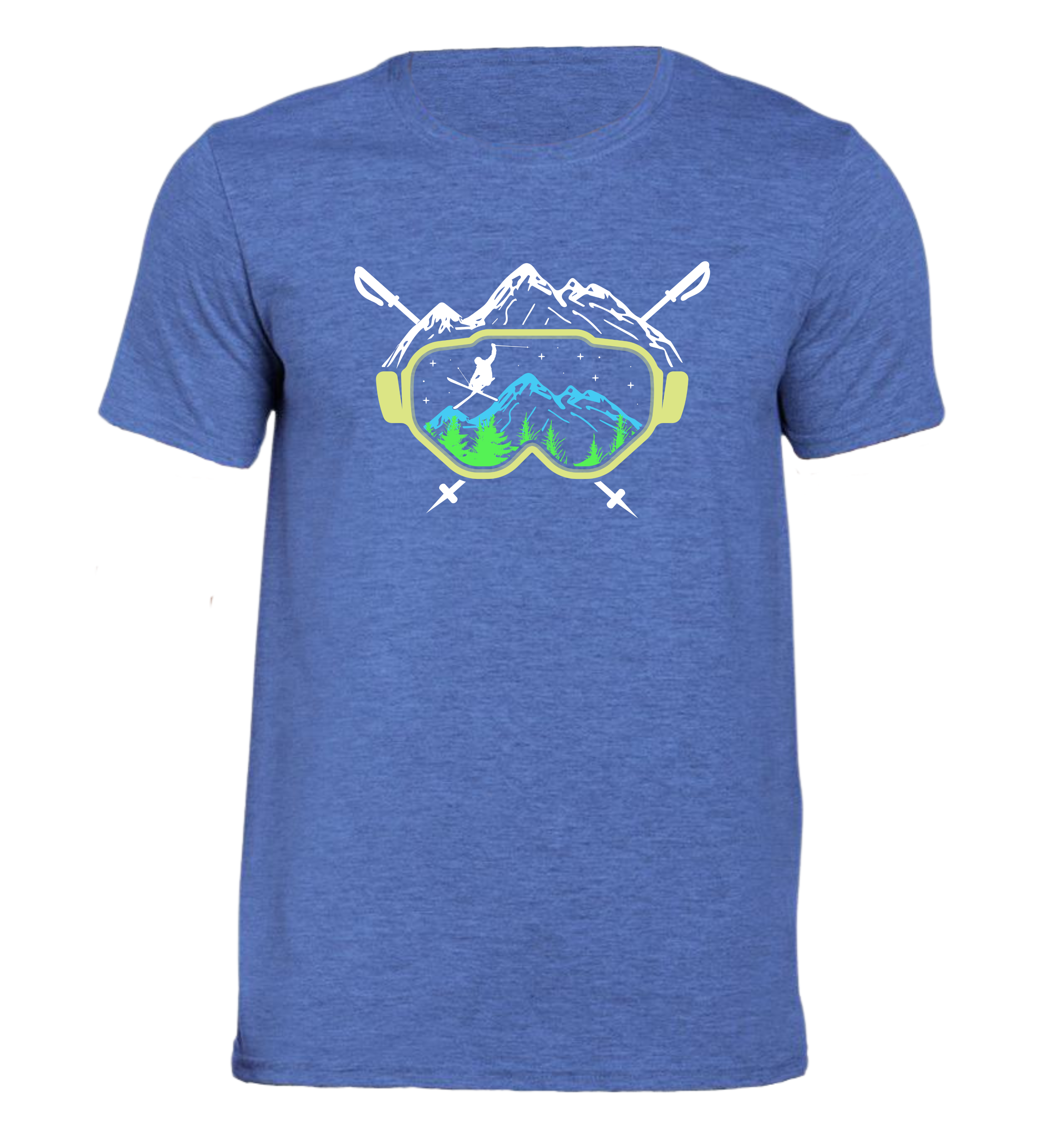 Occhiali da sci - T-shirt Uomo in Cotone Biologico