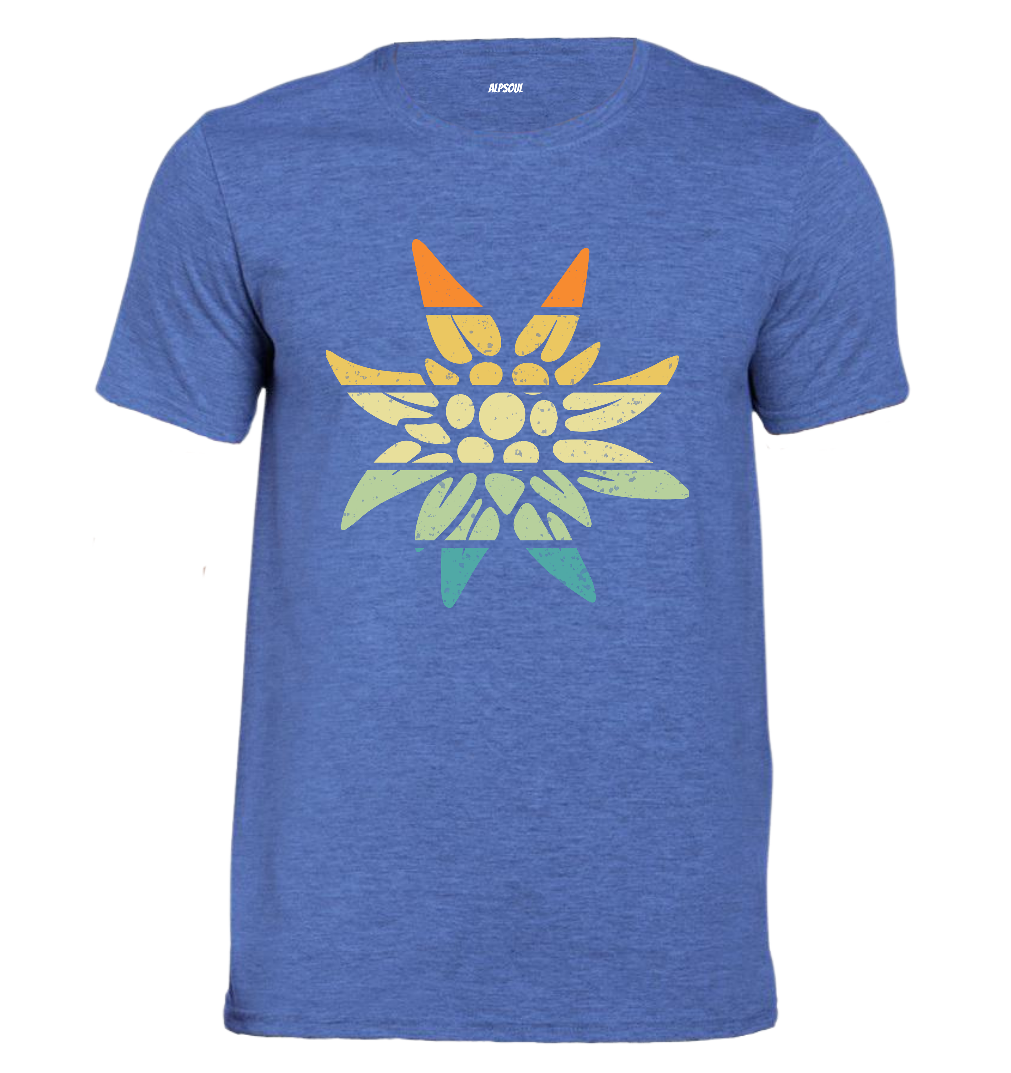 Stella alpina - T-shirt Uomo in Cotone Biologico