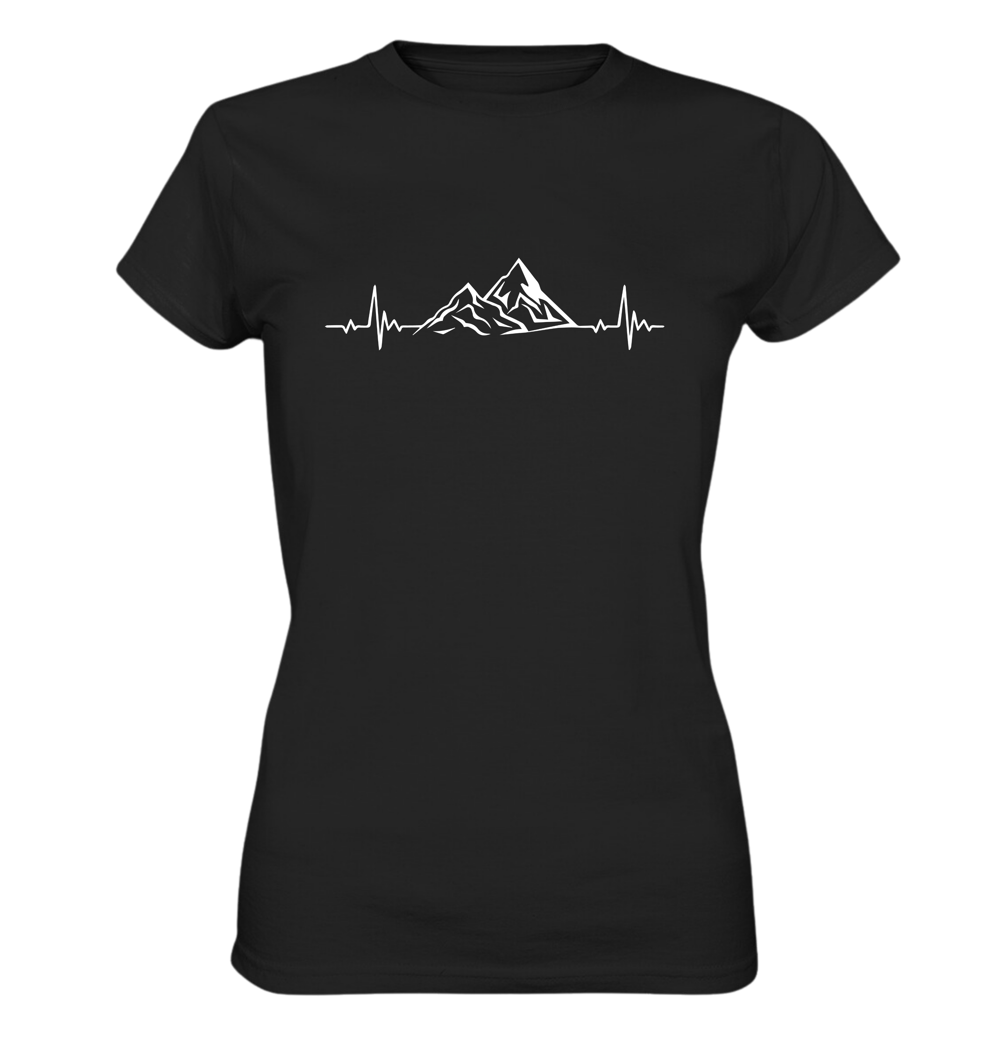 Battito montagna - T-shirt Donna in Cotone Biologico