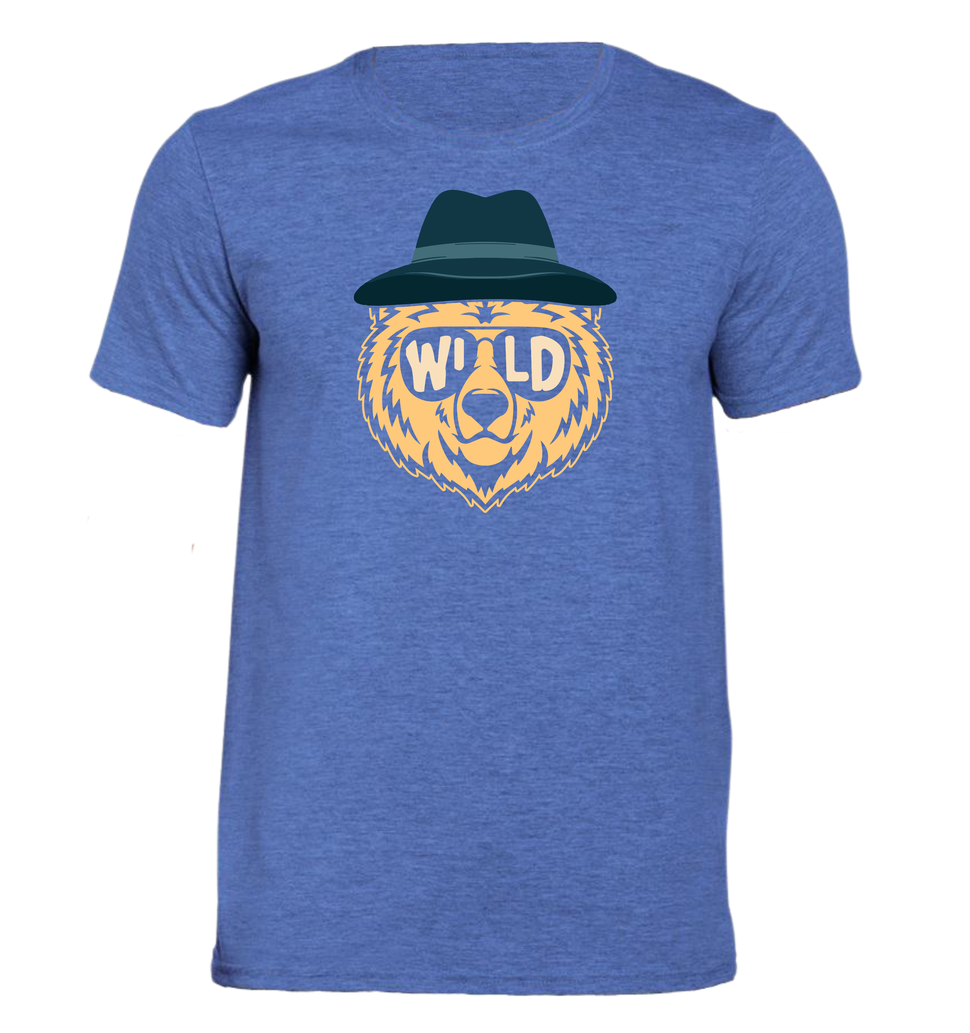 Orso Wild - T-shirt Uomo in Cotone Biologico