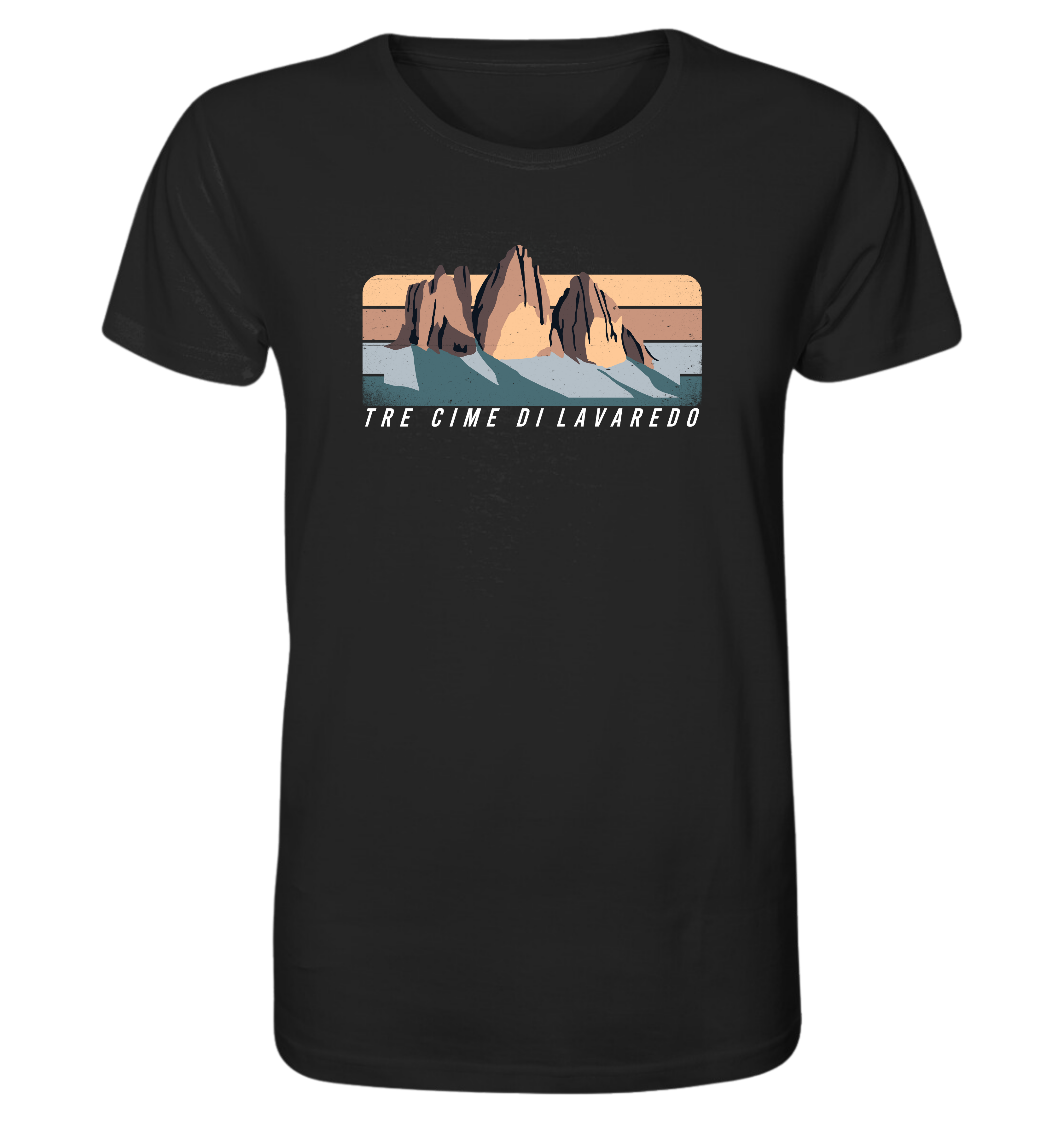 Tre Cime di Lavaredo - T-shirt Uomo in Cotone Biologico