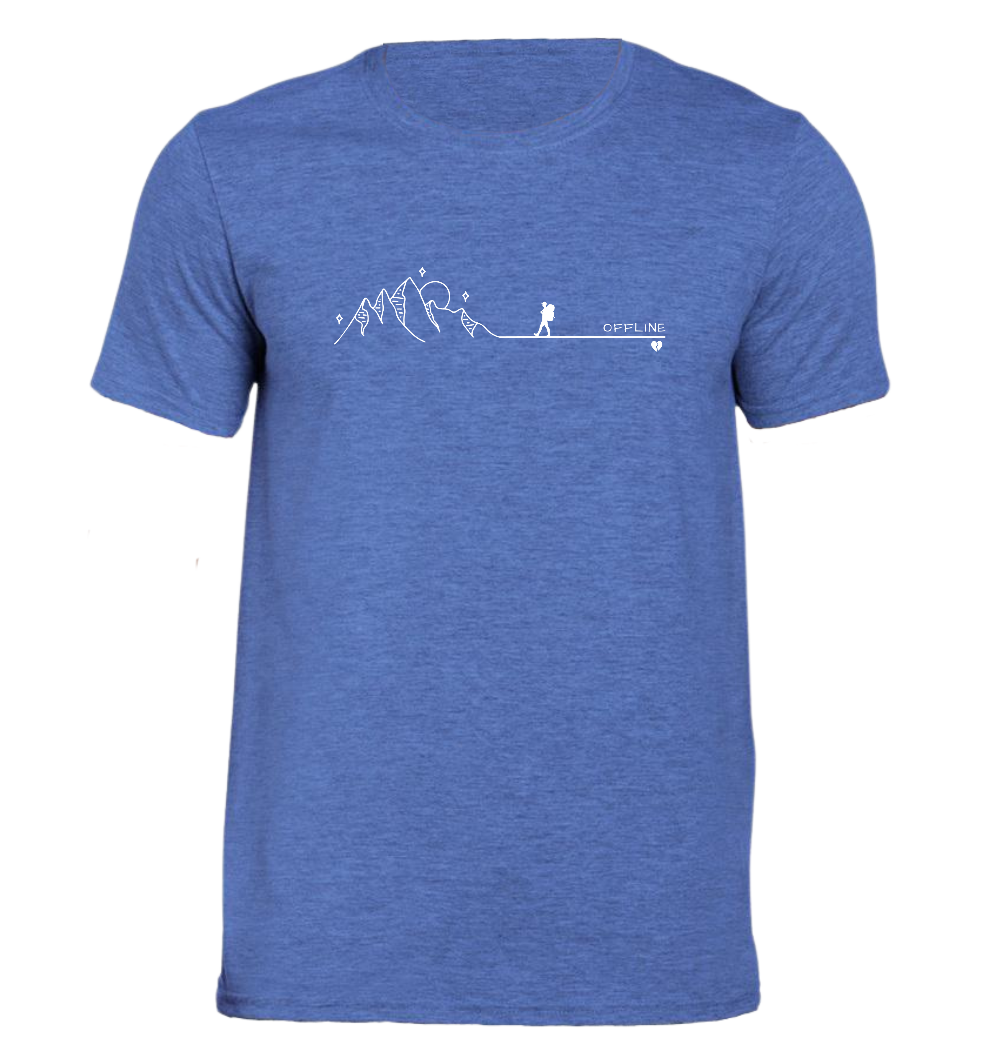 Offline - T-shirt Uomo in Cotone Biologico