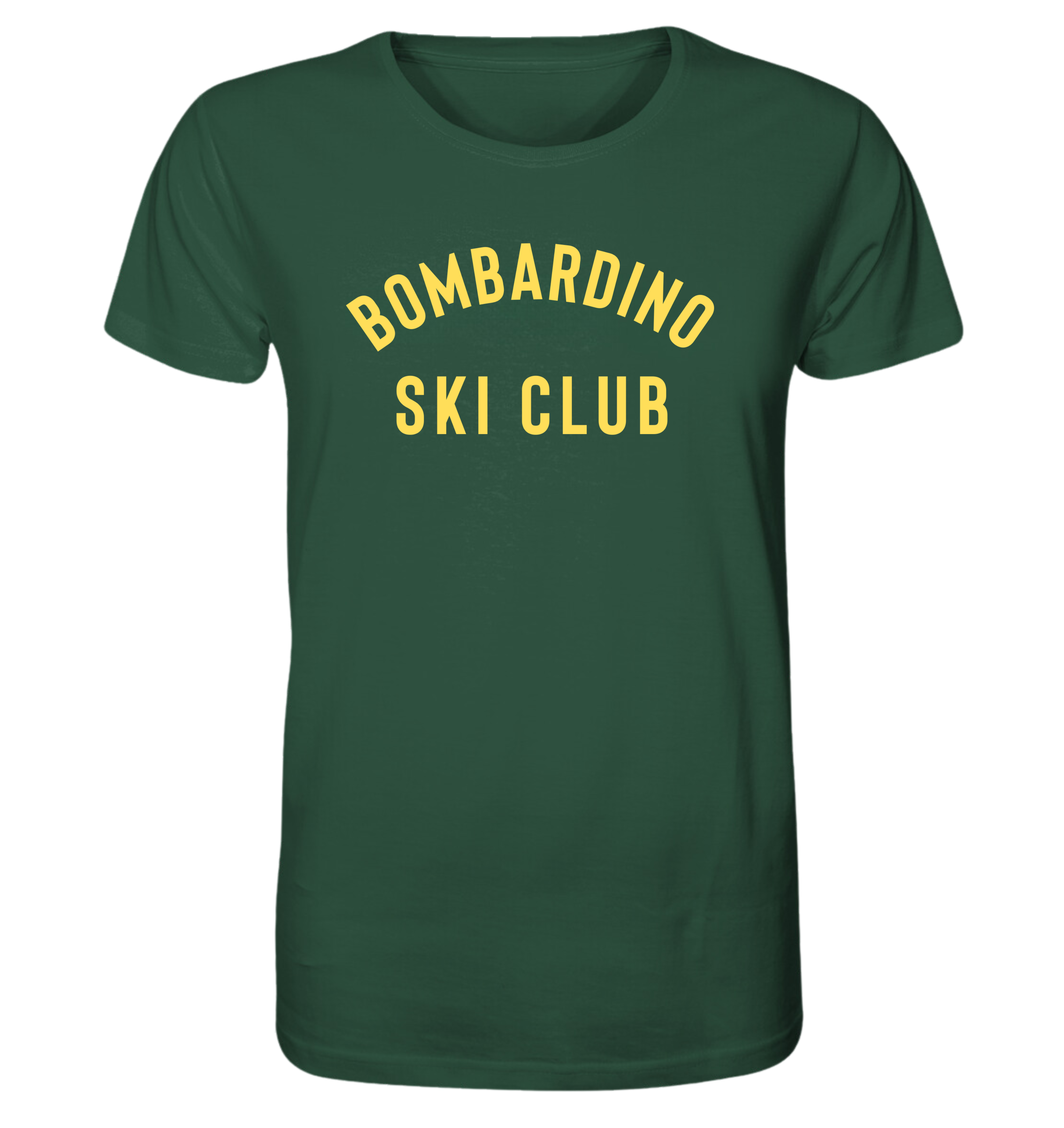 Bombardino sci club - T-shirt Uomo in Cotone Biologico