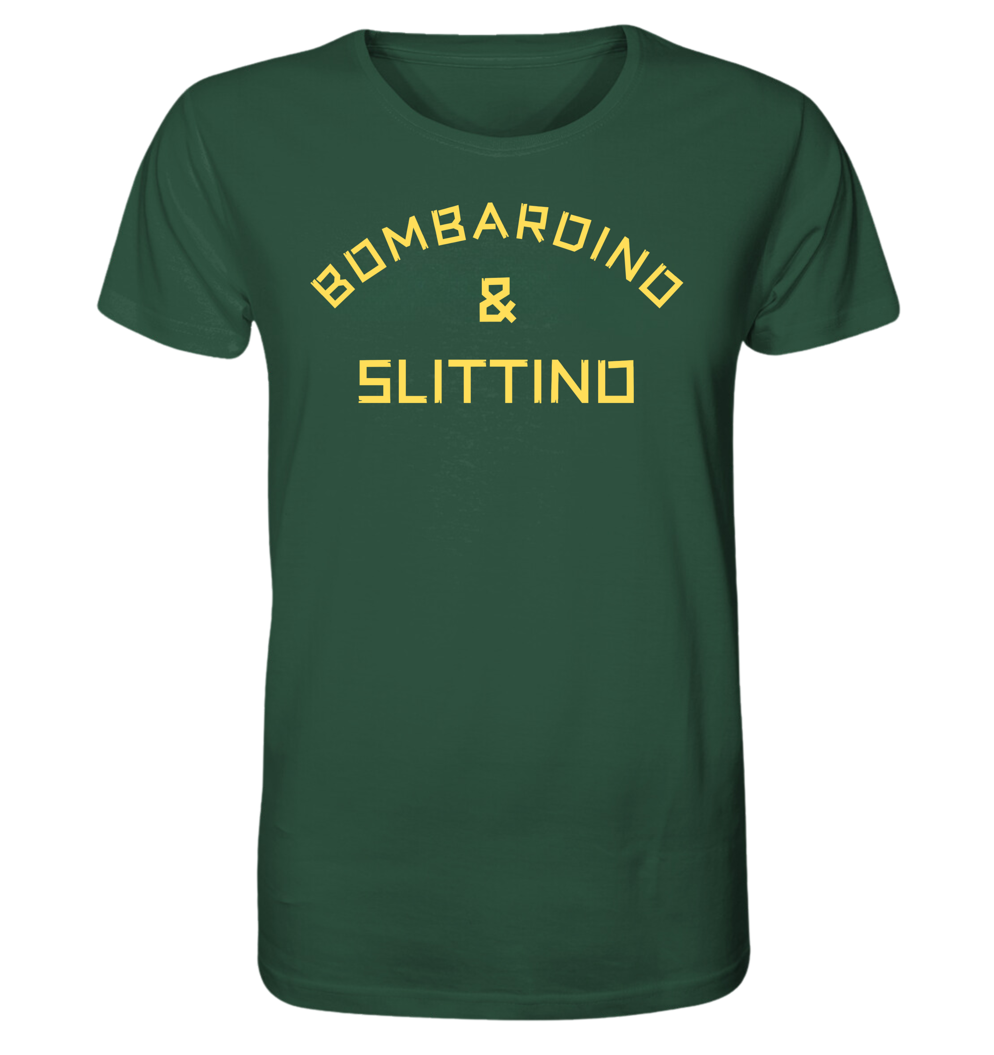 Bombardino & Slittino - T-shirt Uomo in Cotone Biologico