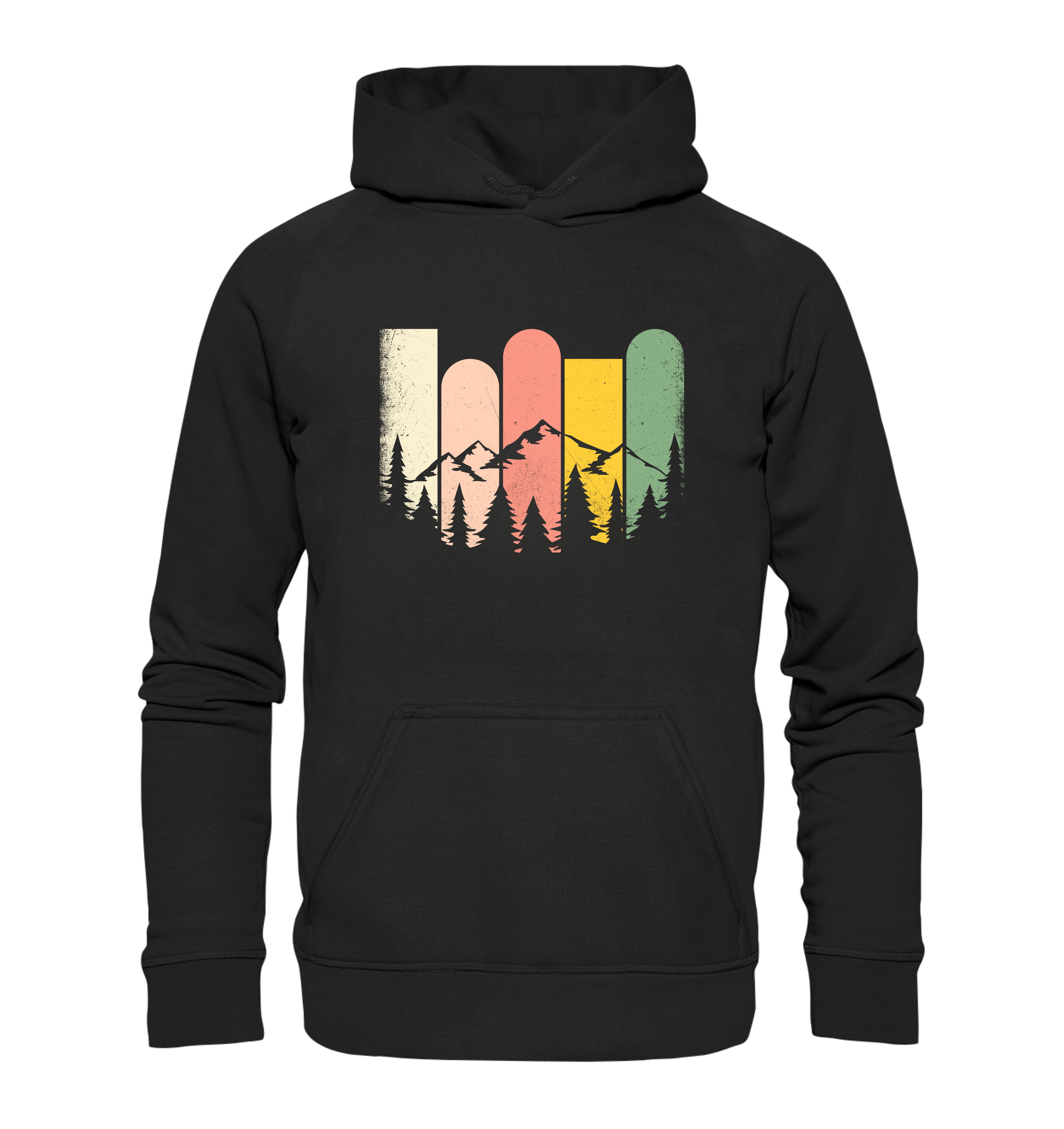 Montagna Vintage - Felpa uomo