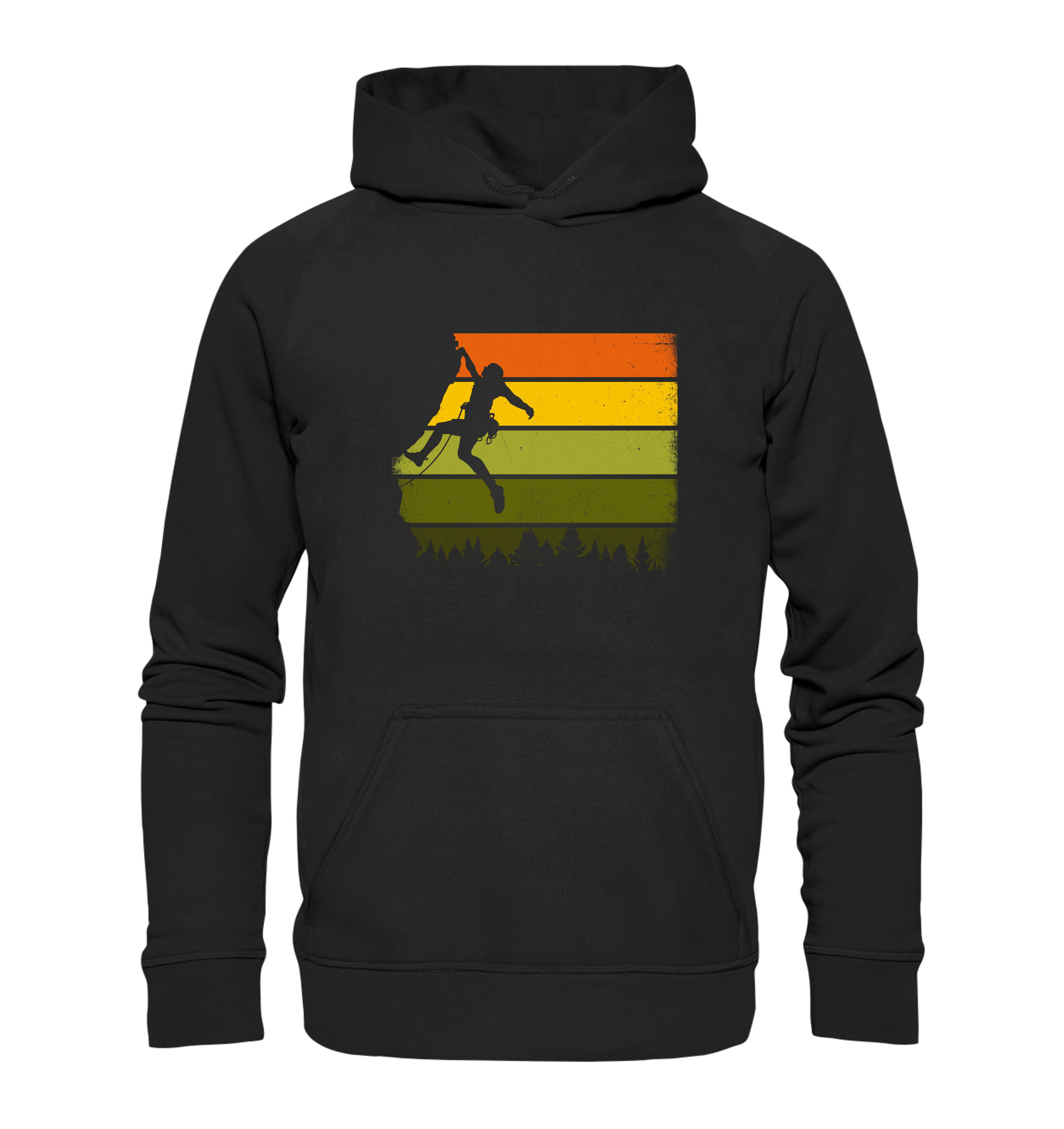 Arrampicata Retro - Felpa uomo