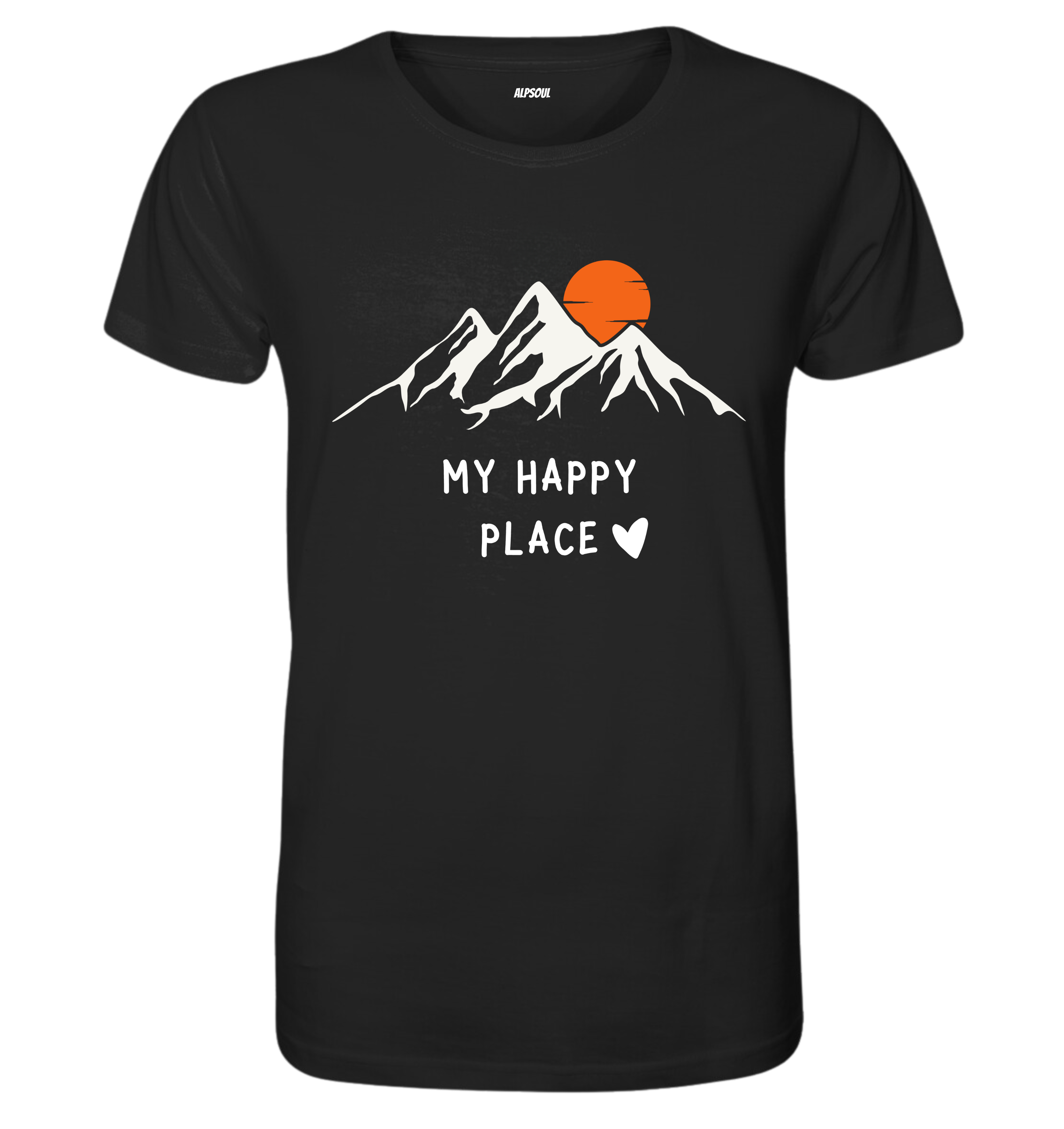 My happy place - T-shirt Uomo in Cotone Biologico