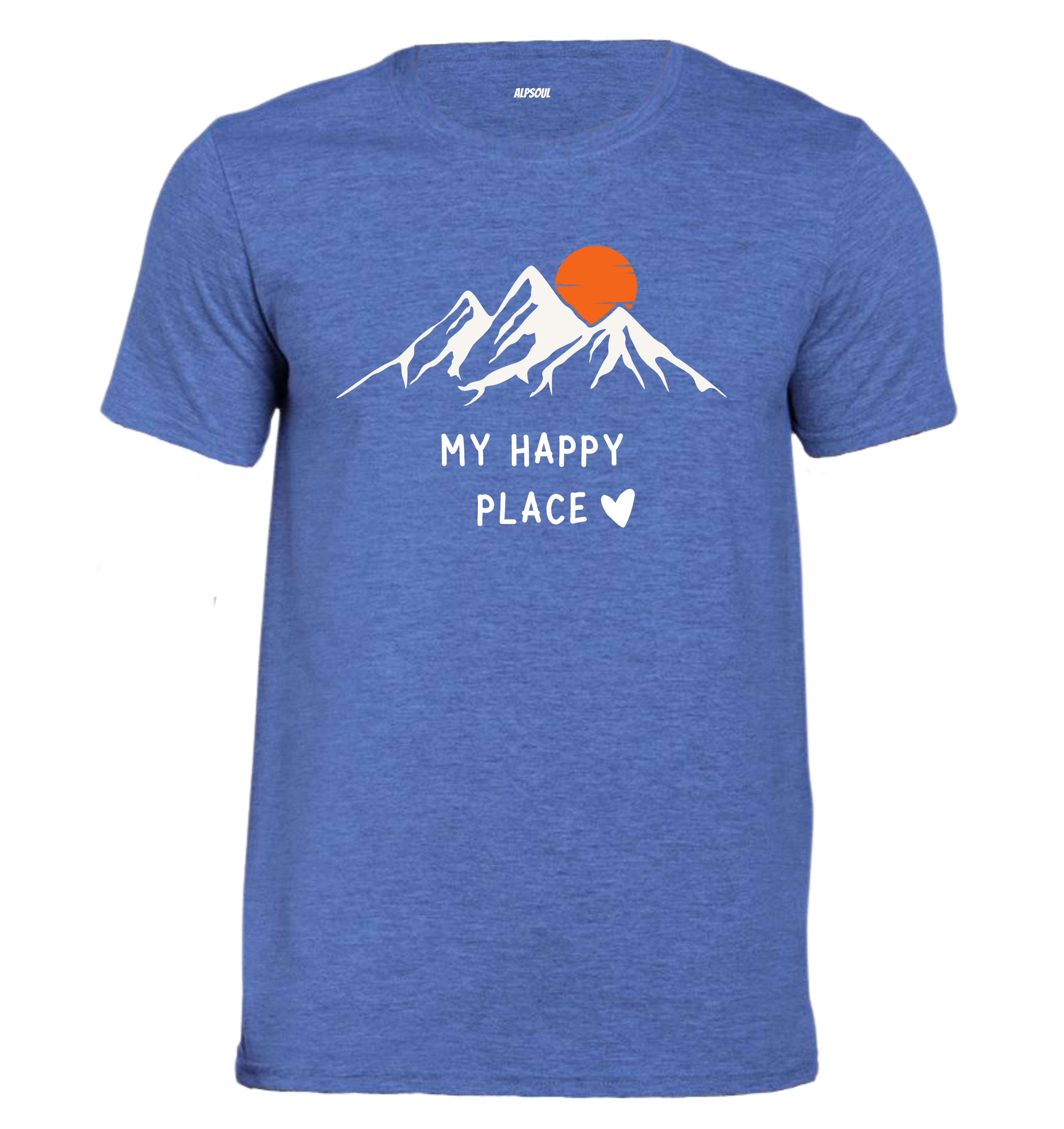 My happy place - T-shirt Uomo in Cotone Biologico