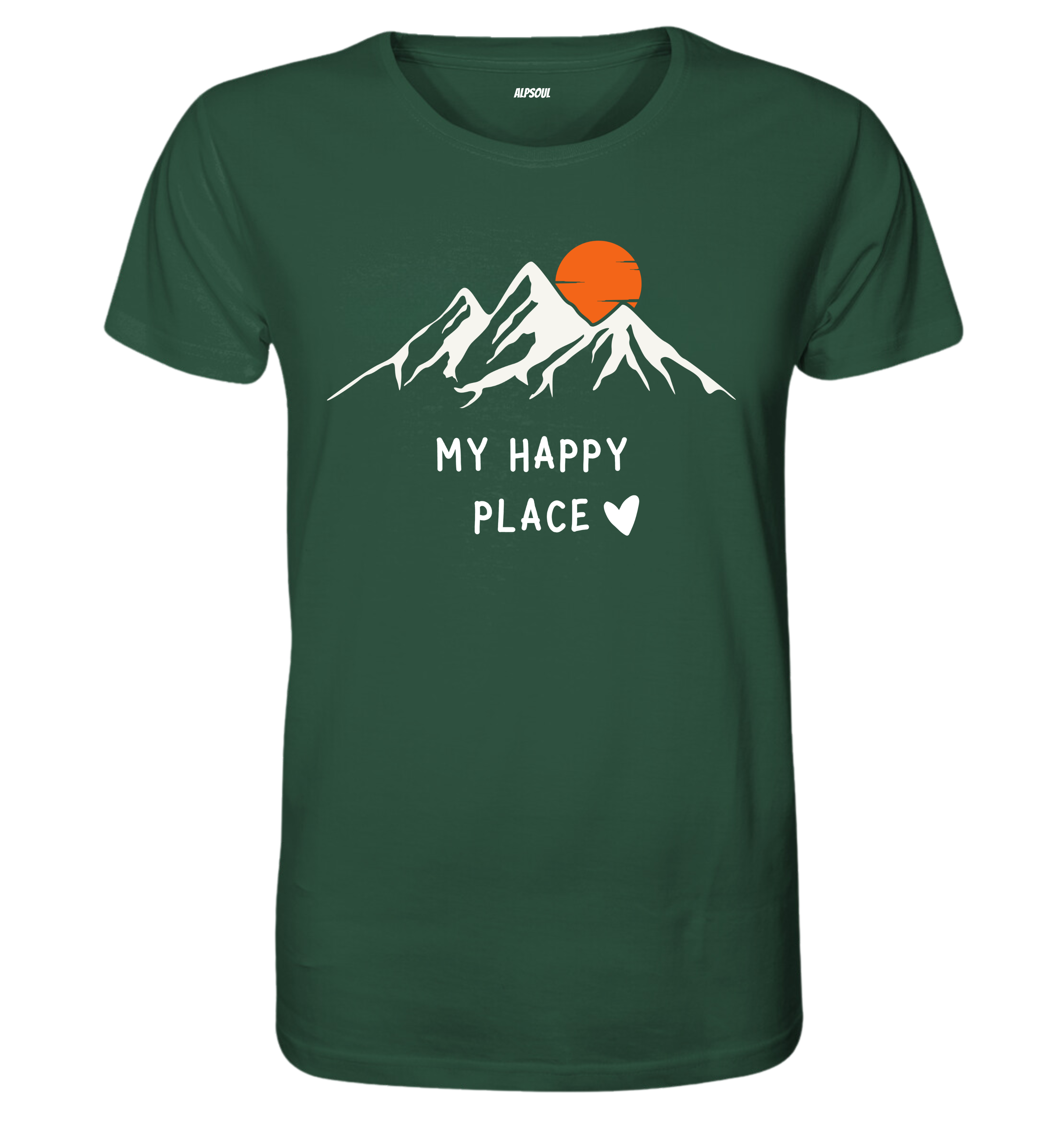 My happy place - T-shirt Uomo in Cotone Biologico