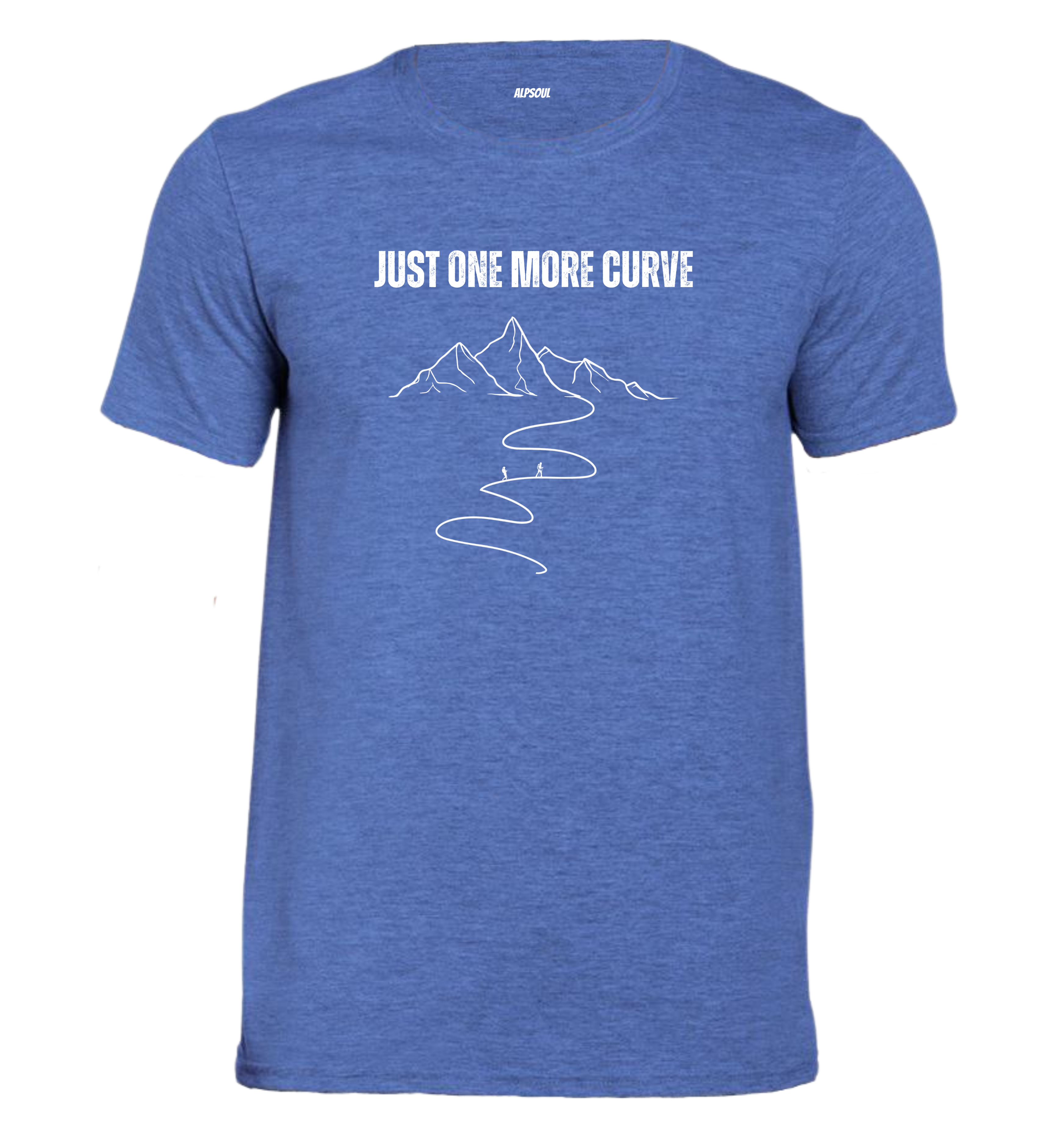 Just one more curve - T-shirt Uomo in Cotone Biologico