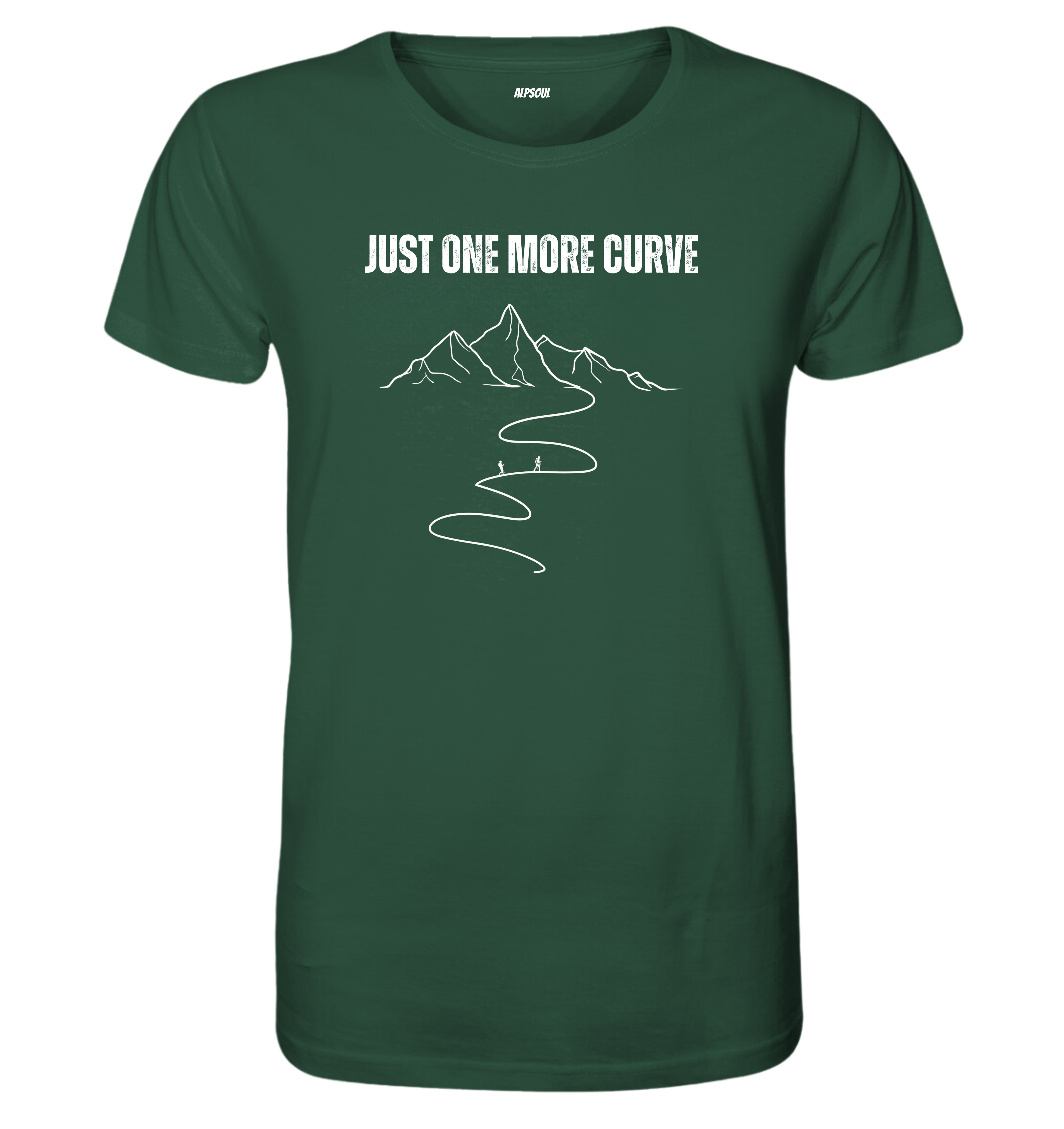 Just one more curve - T-shirt Uomo in Cotone Biologico