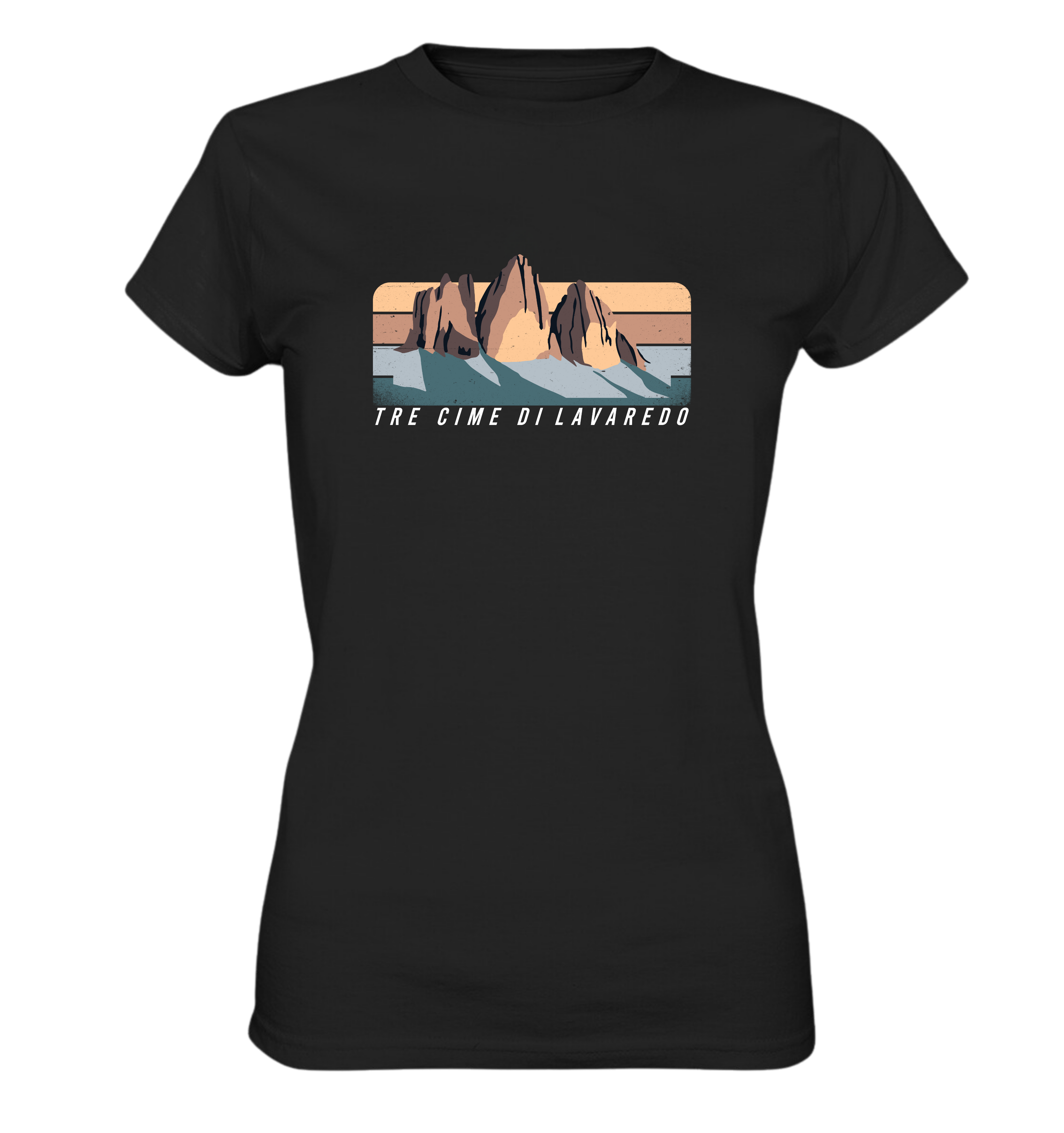 Tre Cime di Lavaredo - T-shirt Donna in Cotone Biologico