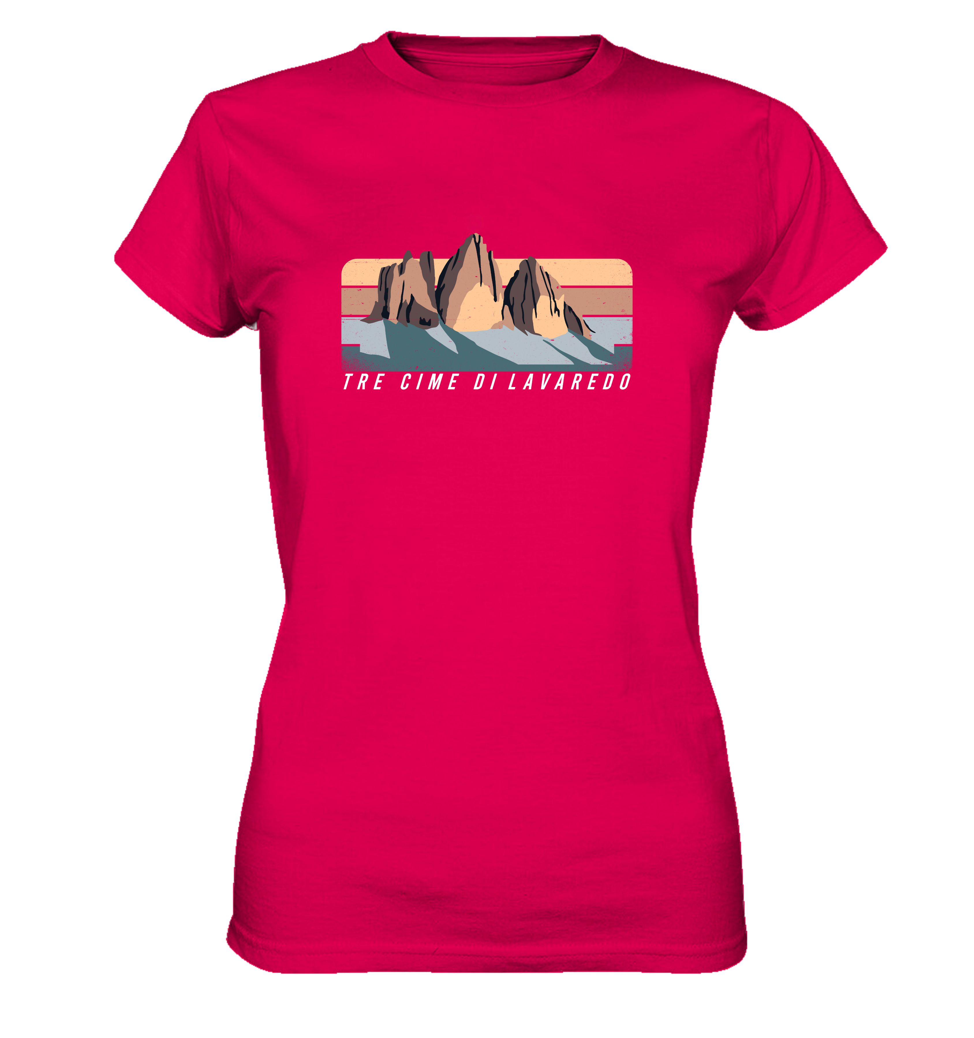 Tre Cime di Lavaredo - T-shirt Donna in Cotone Biologico