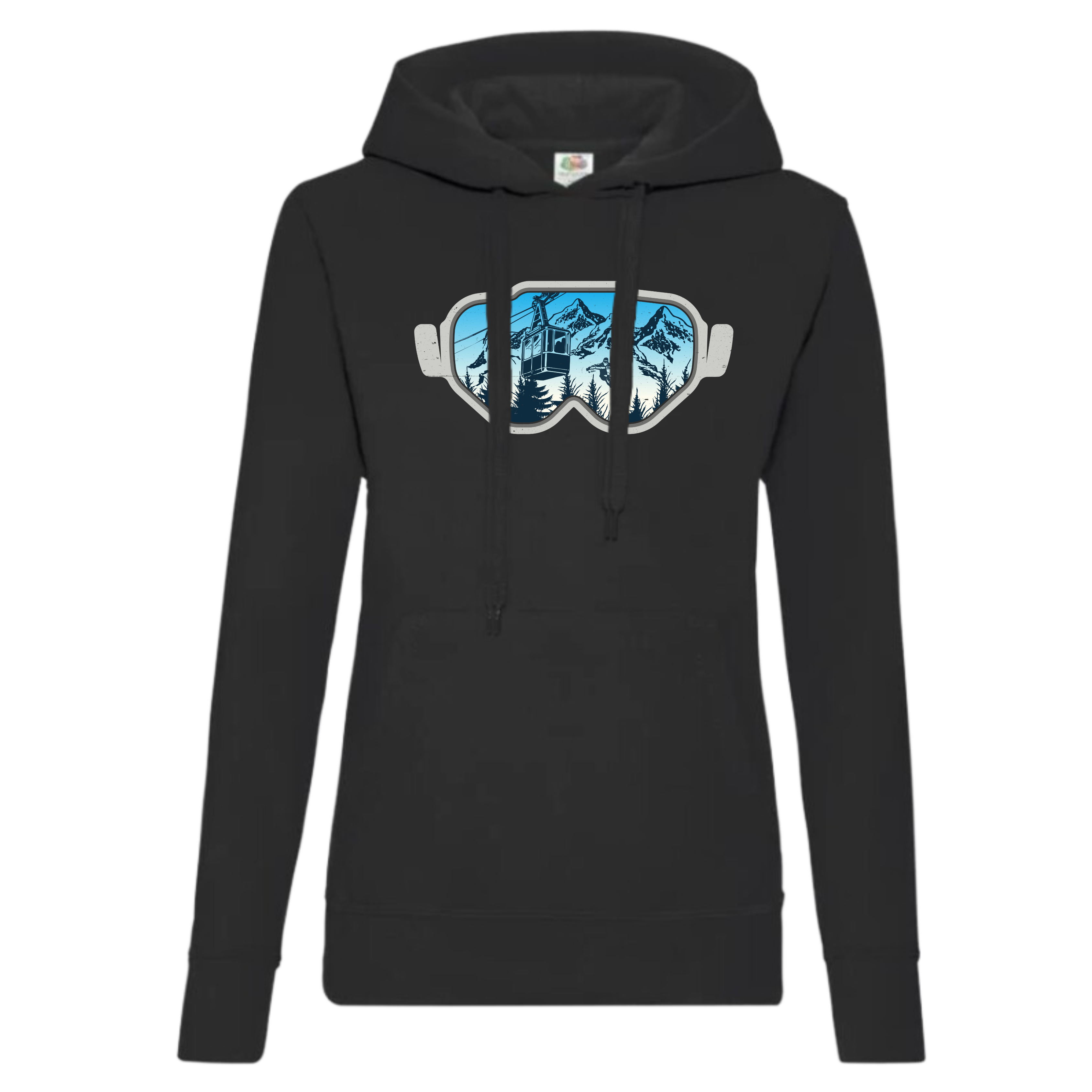 Ski glasses - Women's hoodie