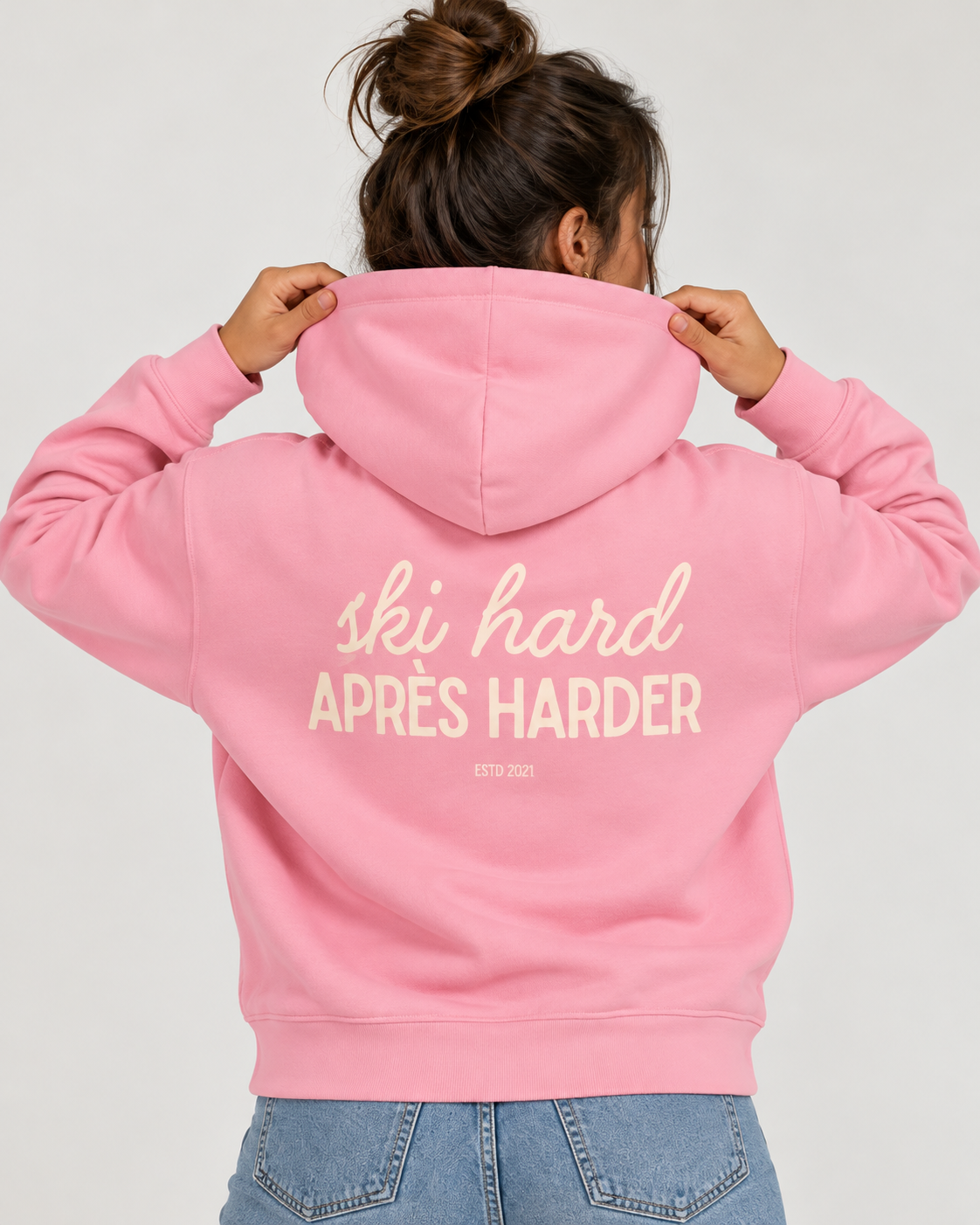 Ski hard après harder - Felpa Uomo
