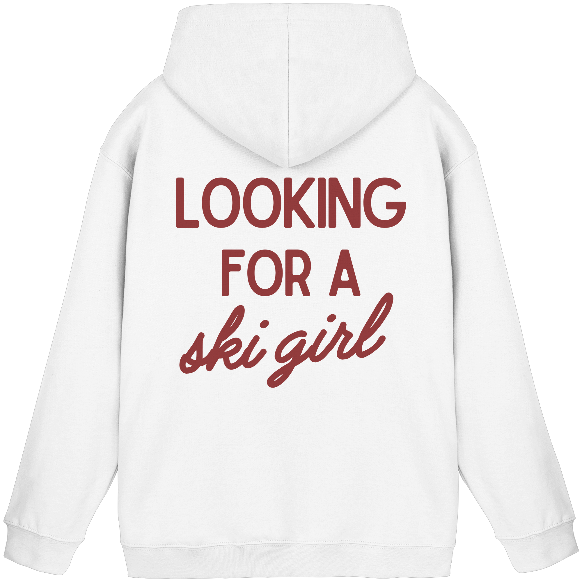 Looking for a ski girl - Basic Unisex Hoodie