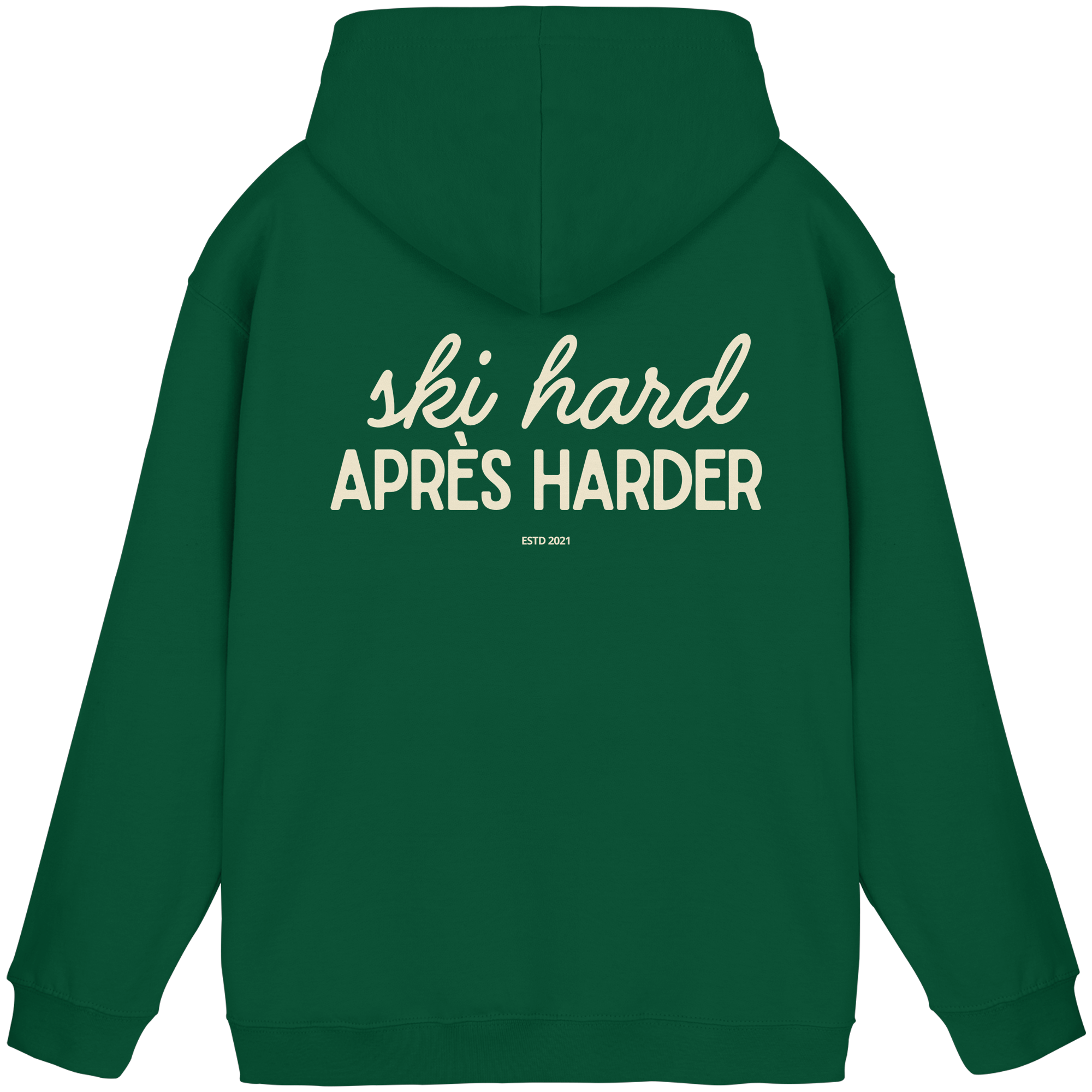 Ski hard, apres harder - Basic Unisex Hoodie