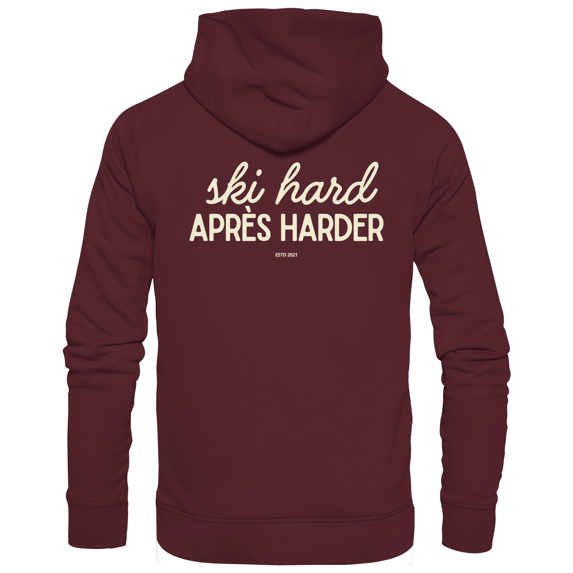 Ski hard, apres harder - Basic Unisex Hoodie