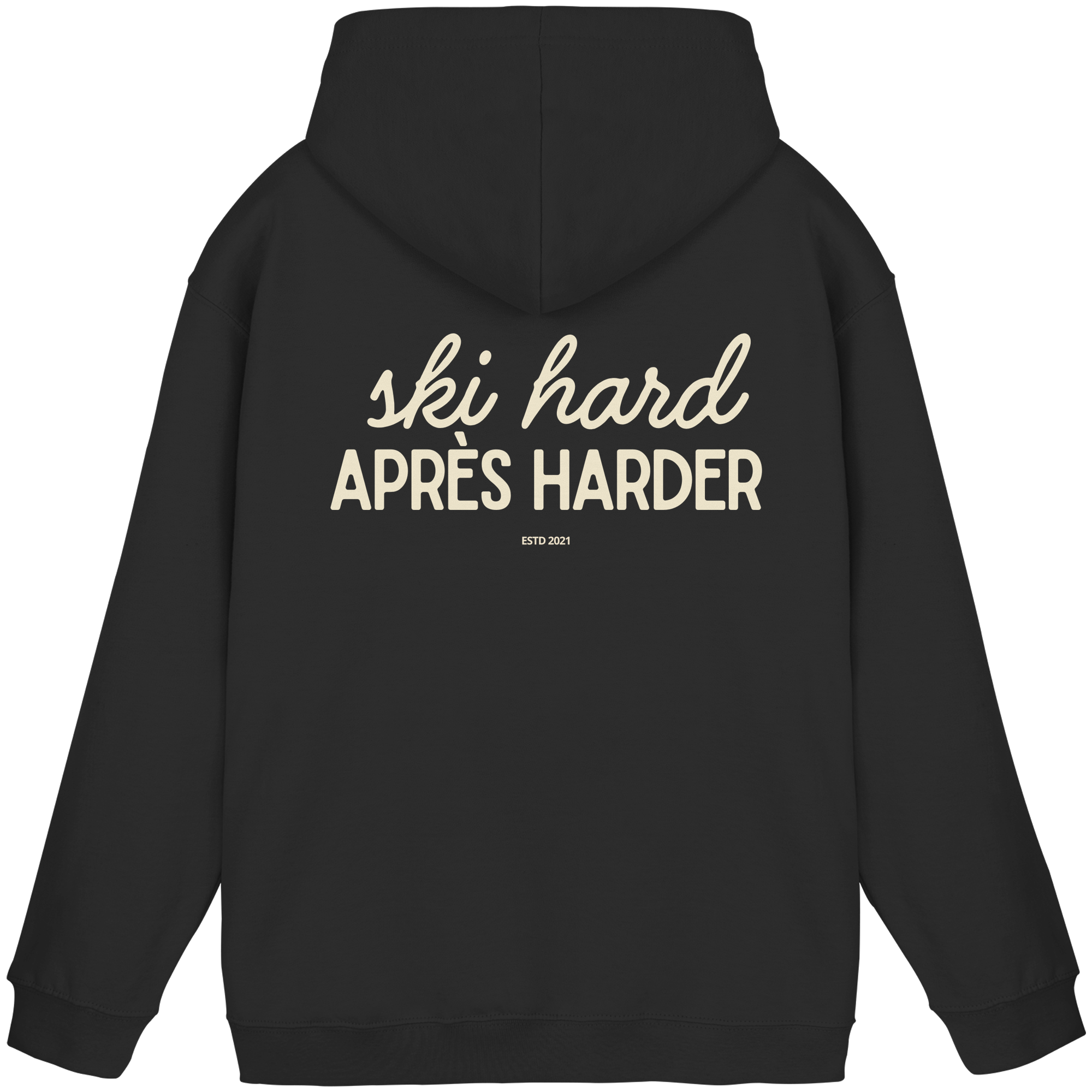 Ski hard, apres harder - Basic Unisex Hoodie