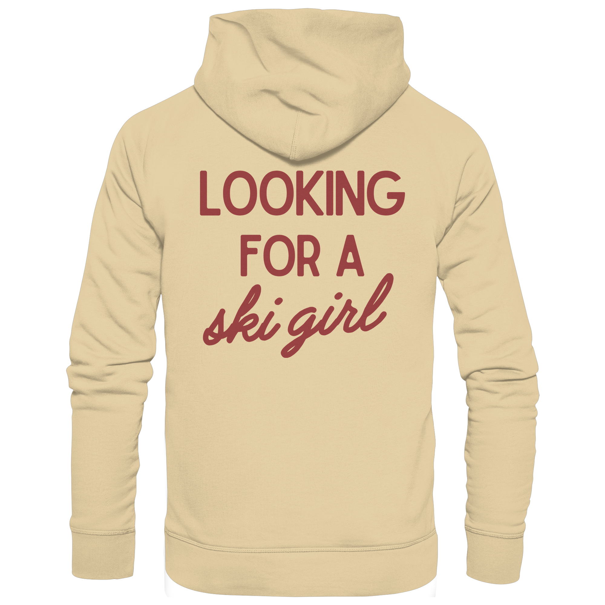 Looking for a ski girl - Basic Unisex Hoodie