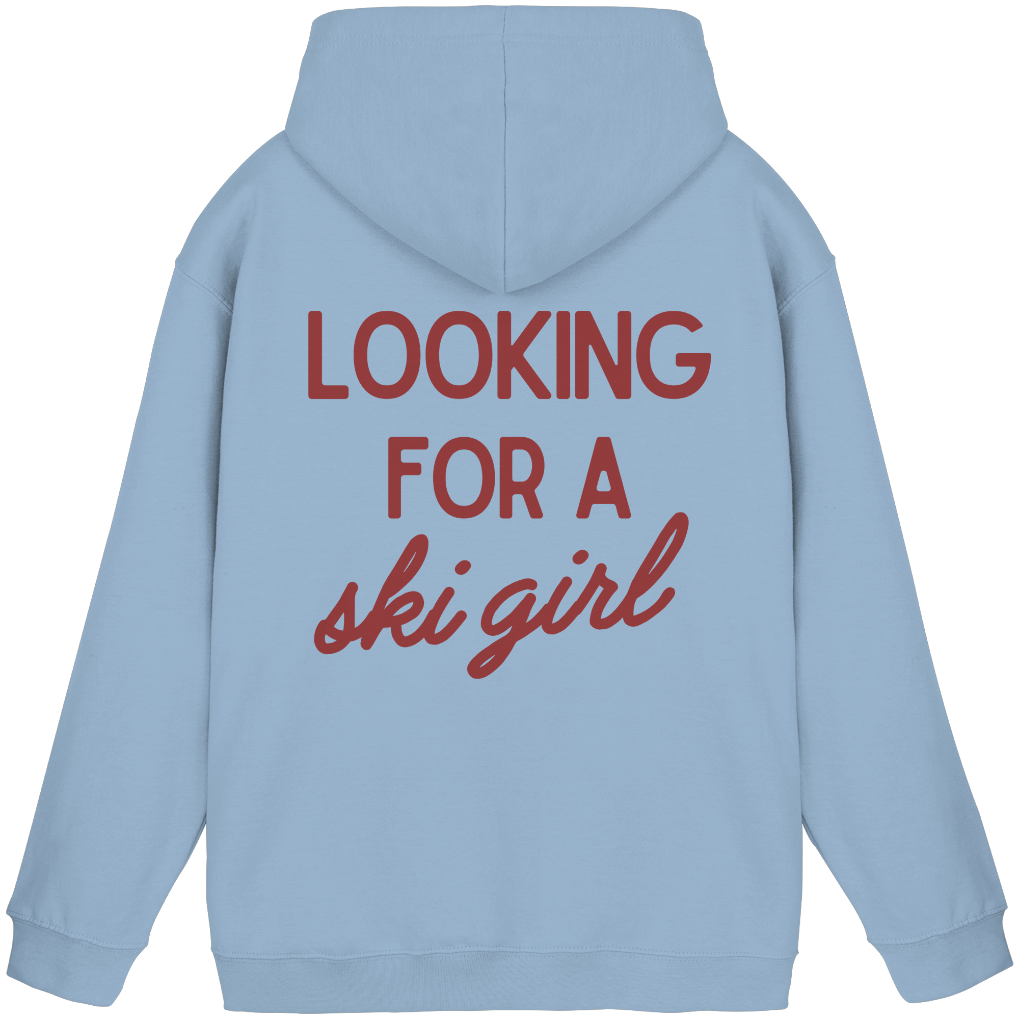 Looking for a ski girl - Basic Unisex Hoodie