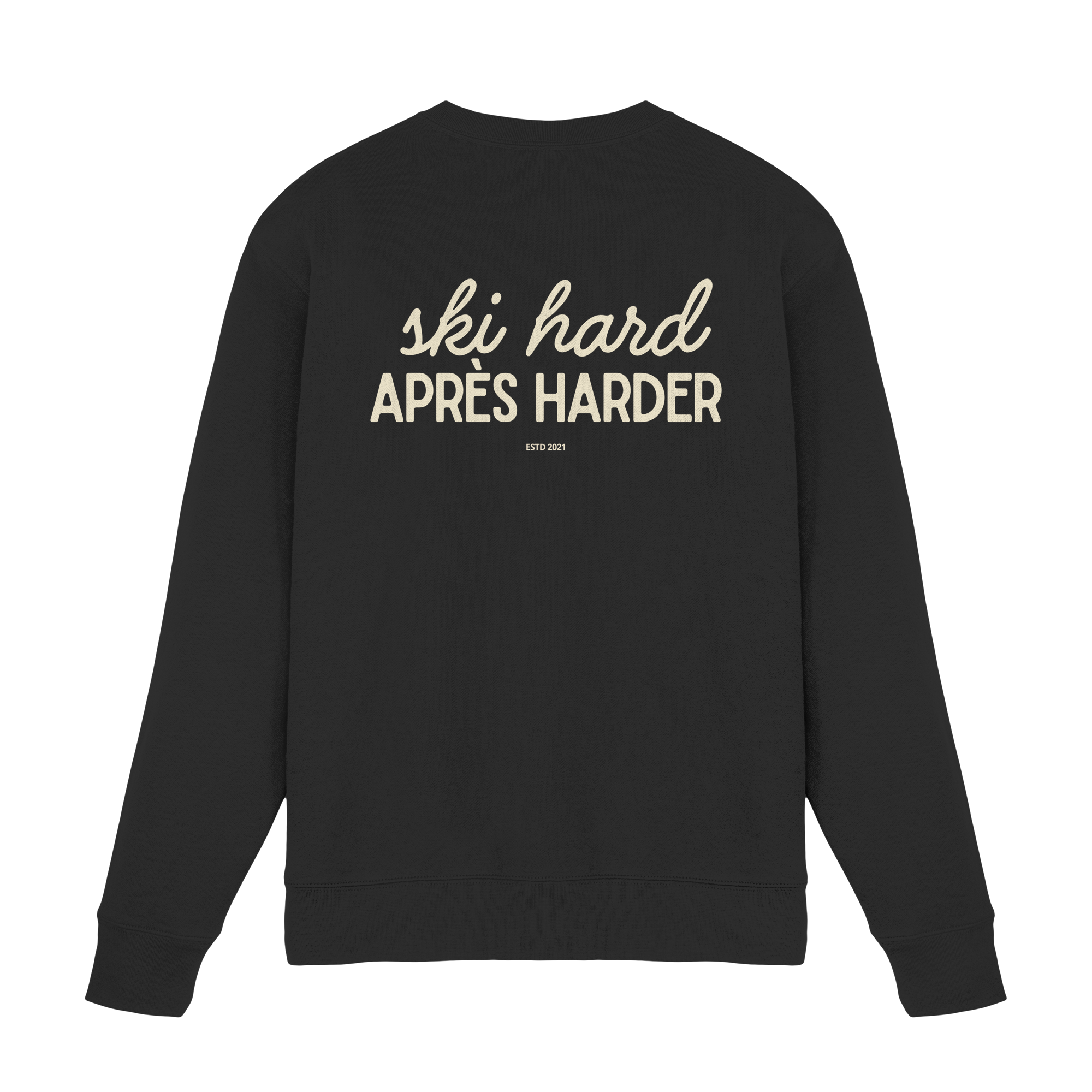 Ski hard, apres harder - Premium Sweatshirt