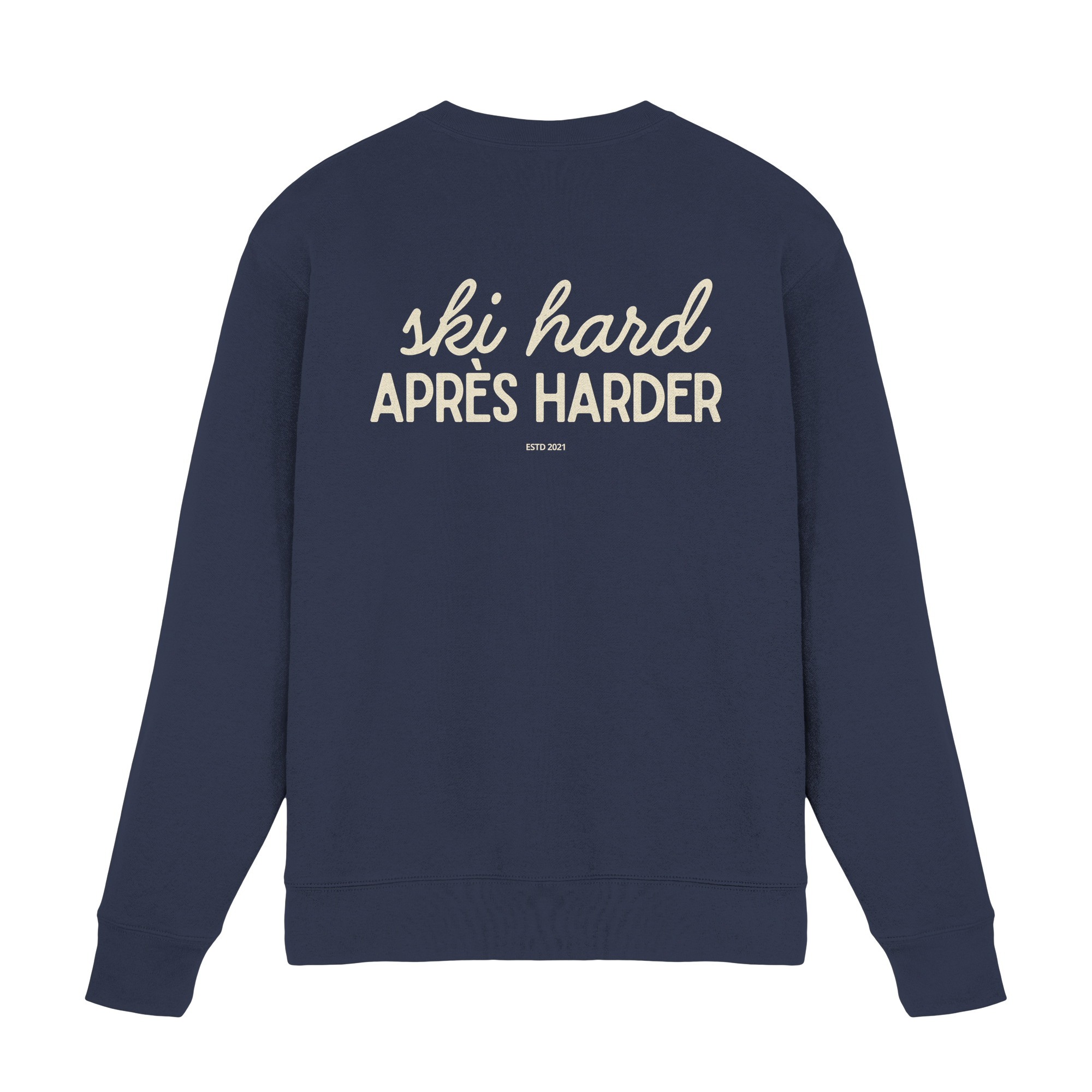 Ski hard, apres harder - Premium Sweatshirt