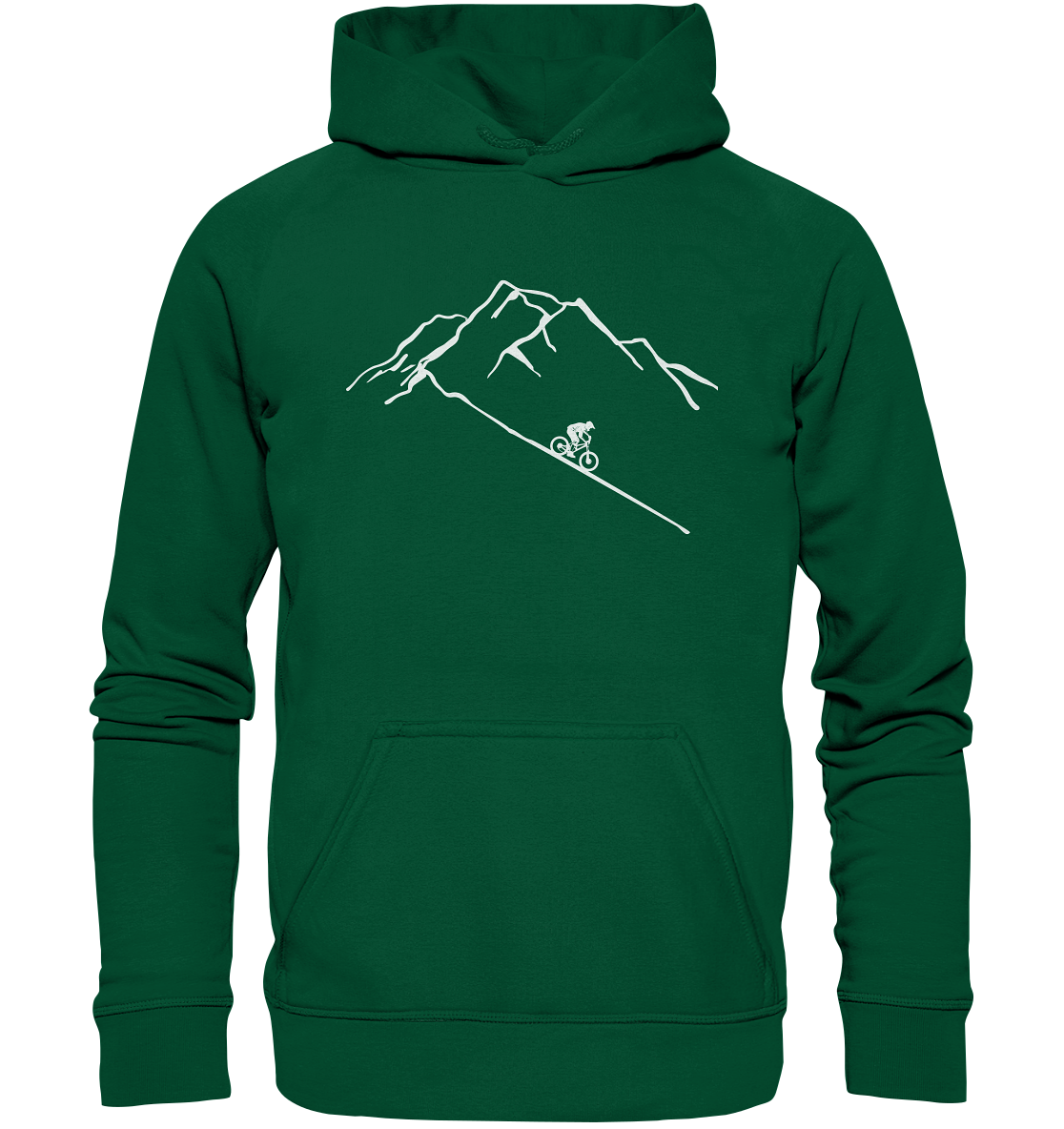 Mountainbike Downhill - Men's hoodie