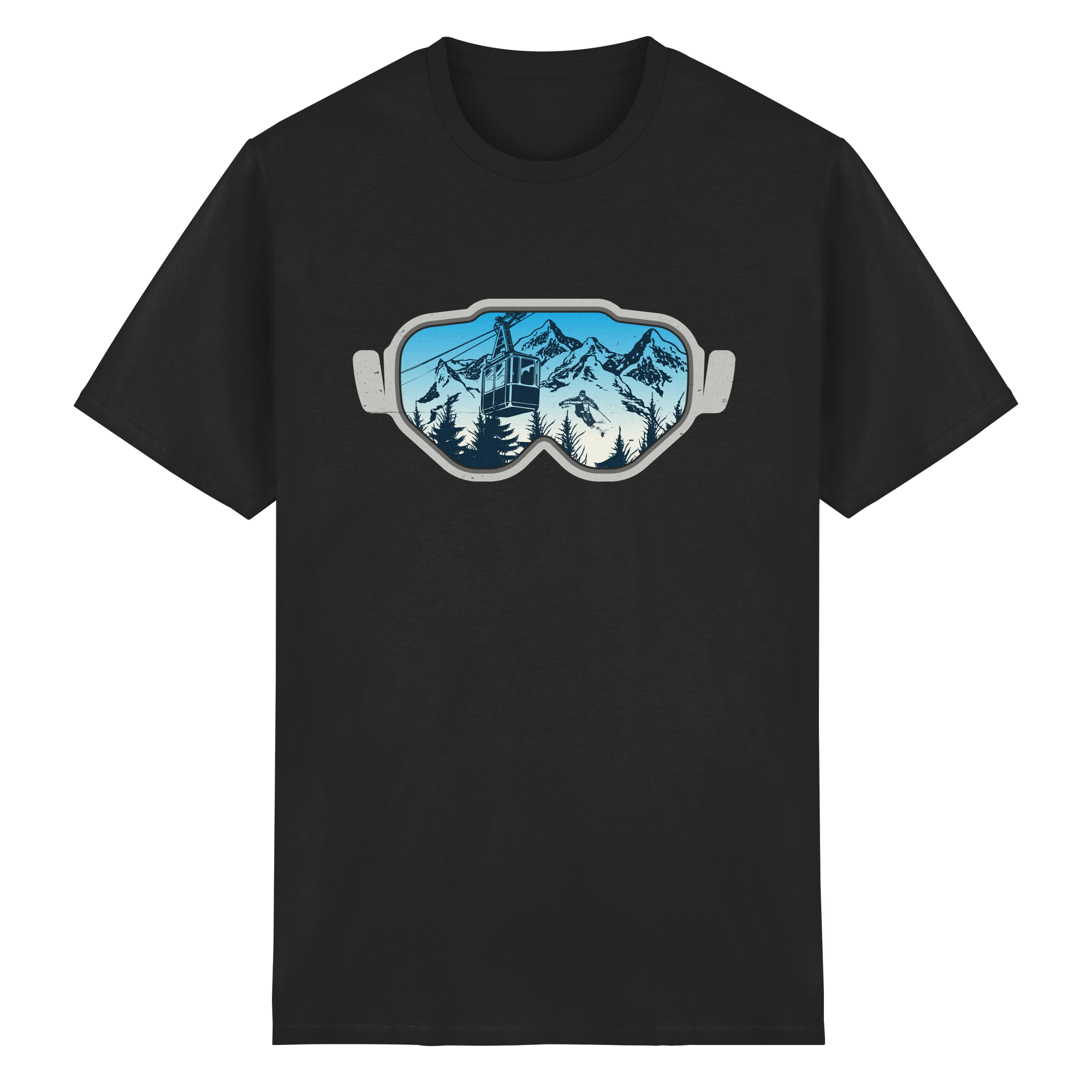 Occhiali da sci - T-Shirt unisex in cottone biologico