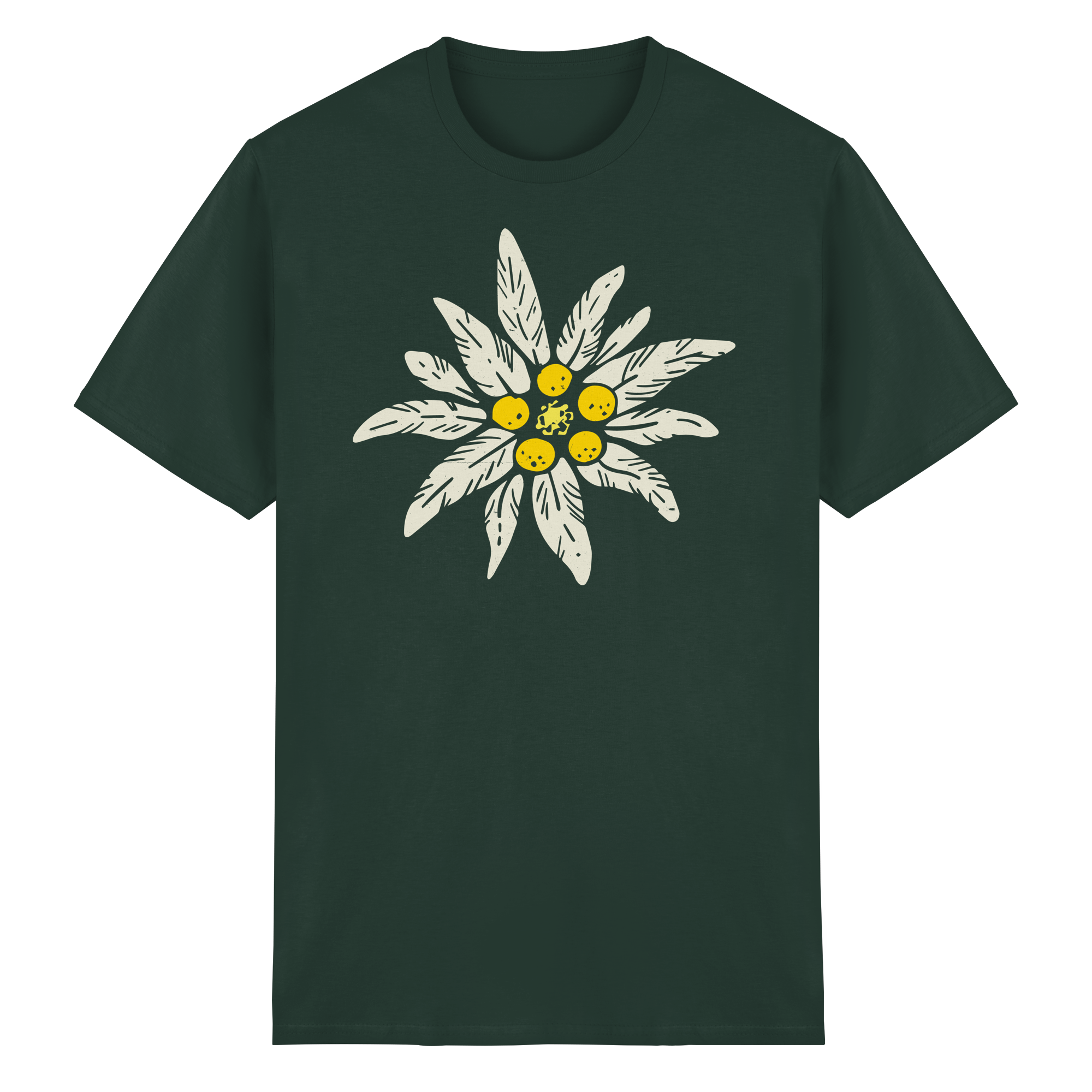 Stella alpina - T-Shirt unisex in cottone biologico