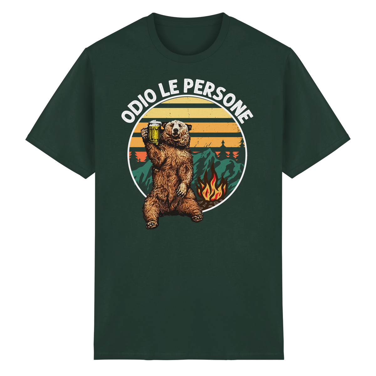 Odio Le Persone - T-Shirt unisex in cottone biologico