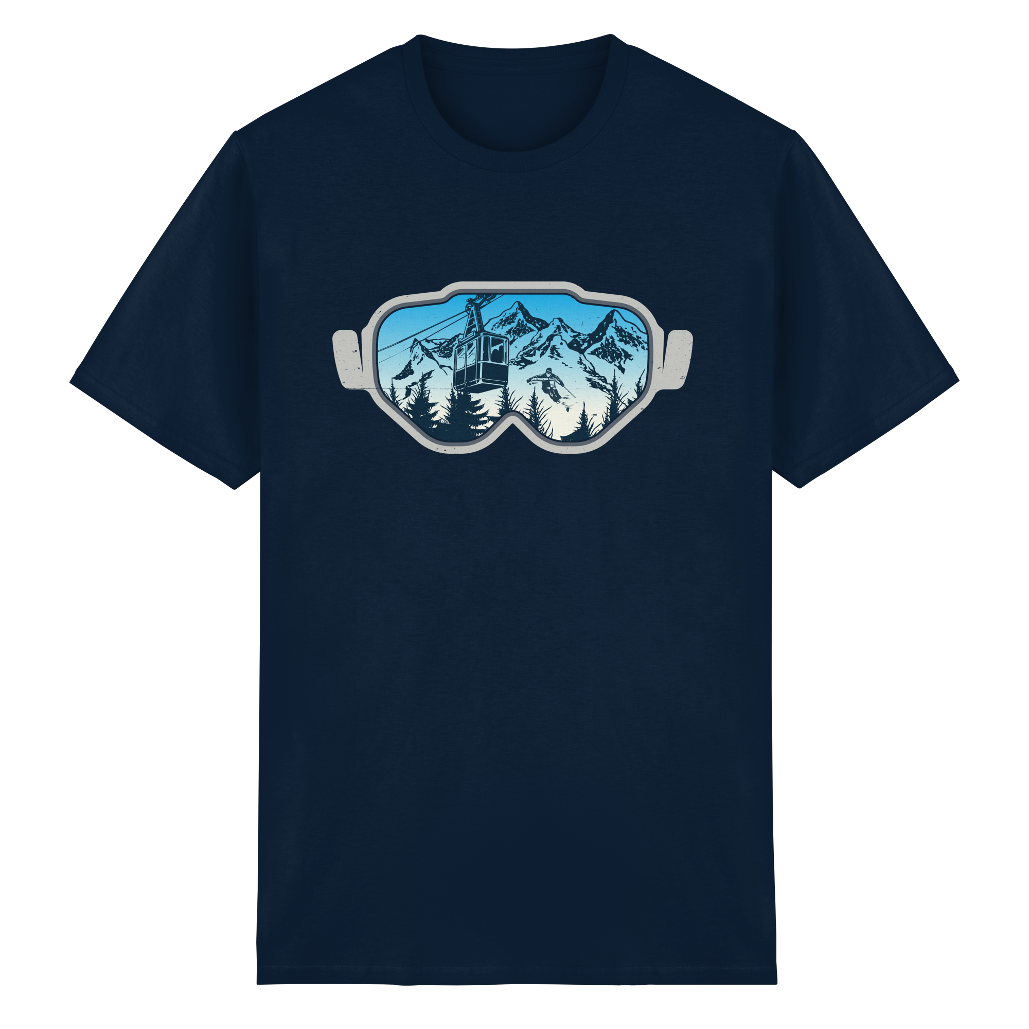 Occhiali da sci - T-Shirt unisex in cottone biologico