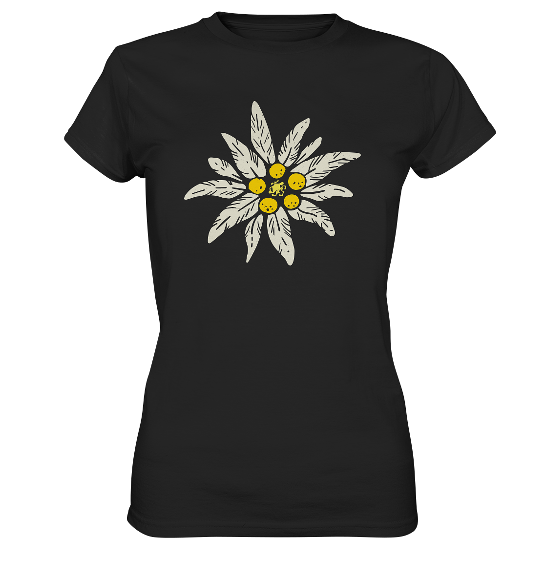 Stella alpina - T-shirt Donna in Cotone Biologico