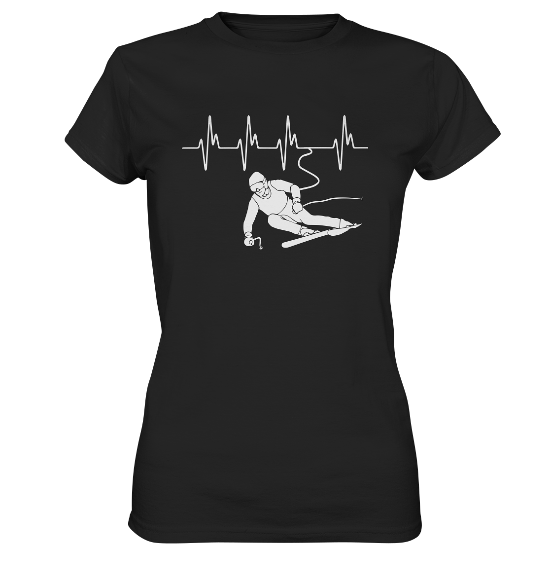 Battito Sciatore - Maglietta donna