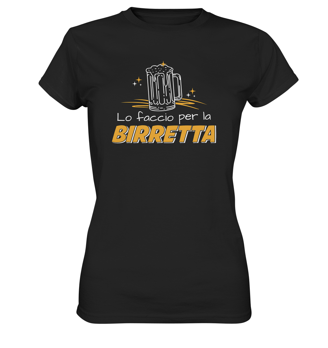 lo faccio per la birretta - maglietta donna