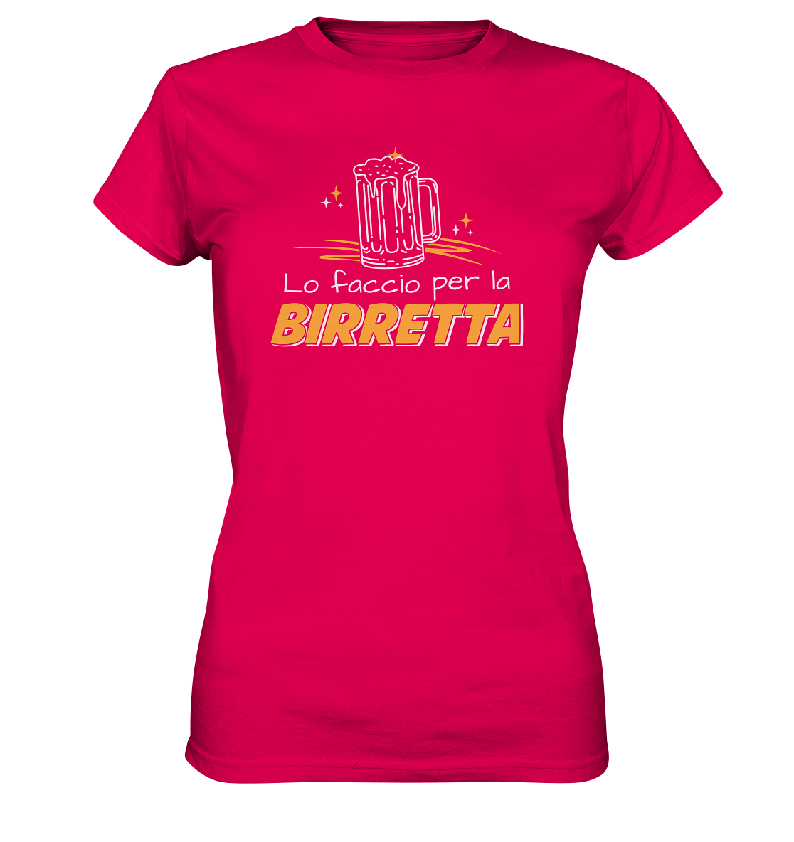 Lo faccio per la birretta - Women's Premium Organic T-Shirt