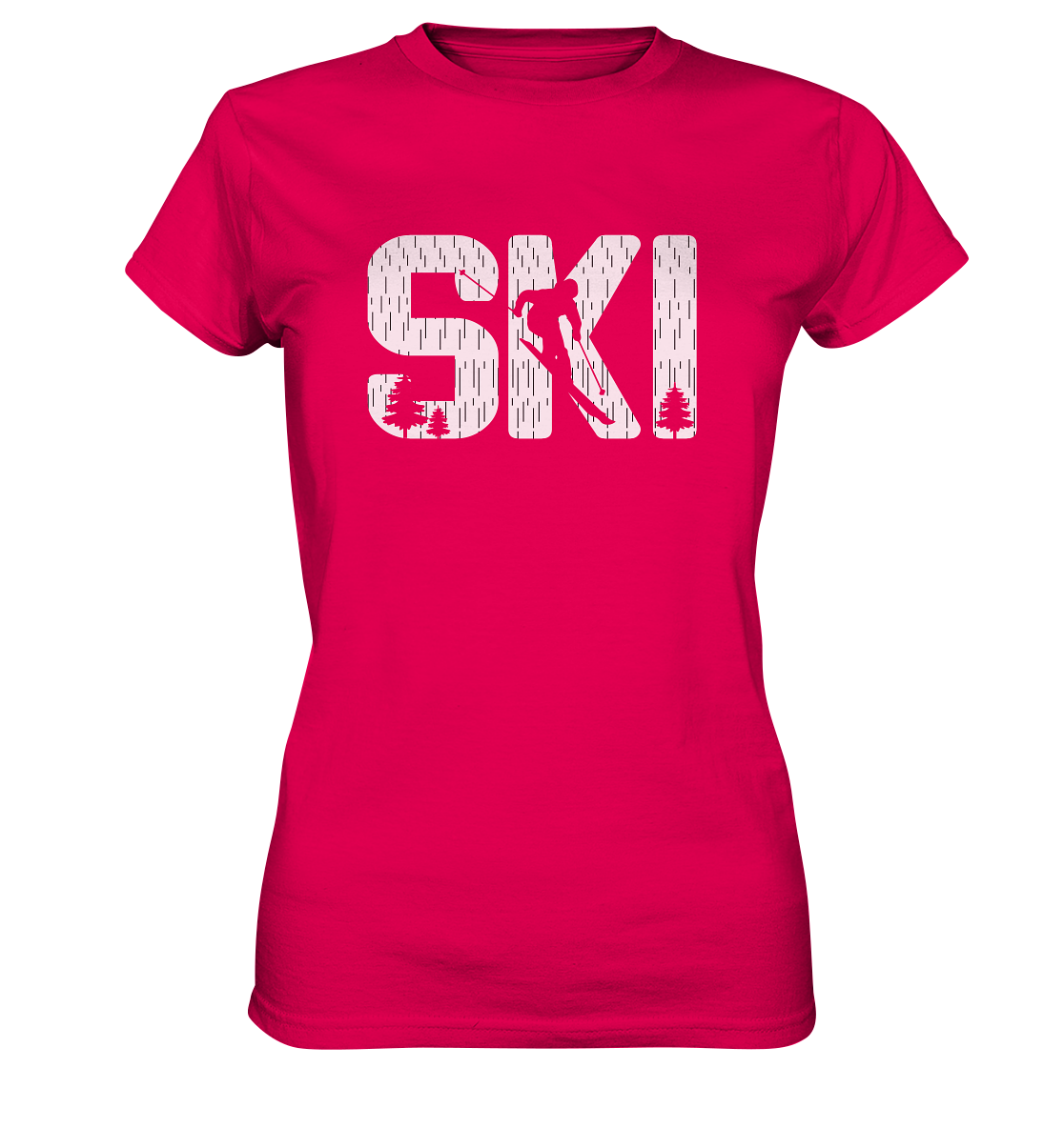 SKI - Frauen Premium Bio T-Shirt
