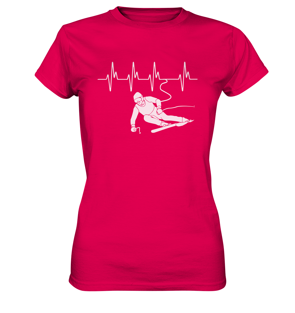 Battito Sciatore - Maglietta donna