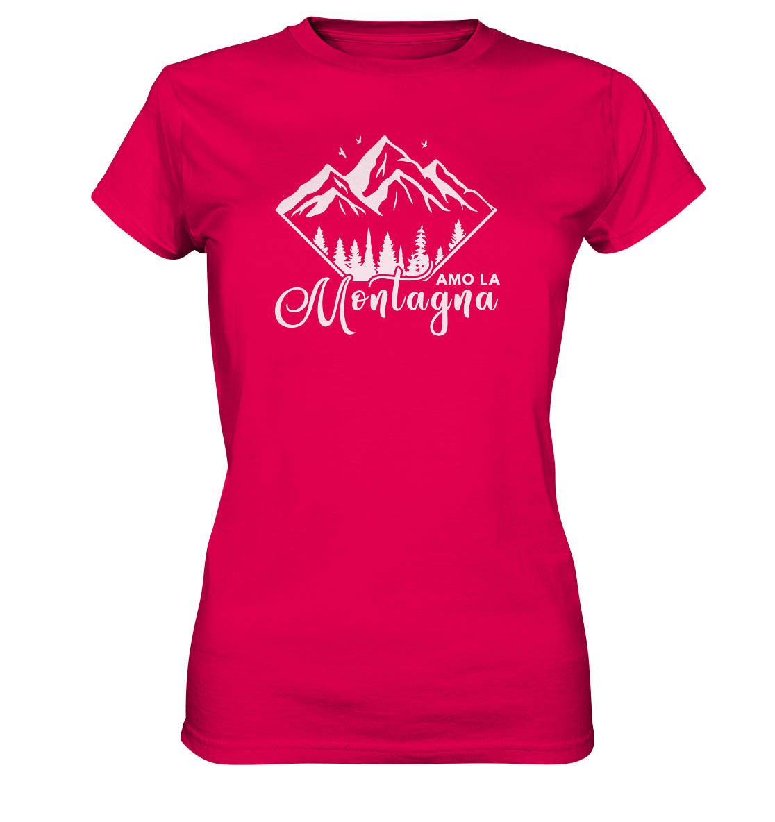 Amo la Montagna - Women's Premium Organic T-Shirt