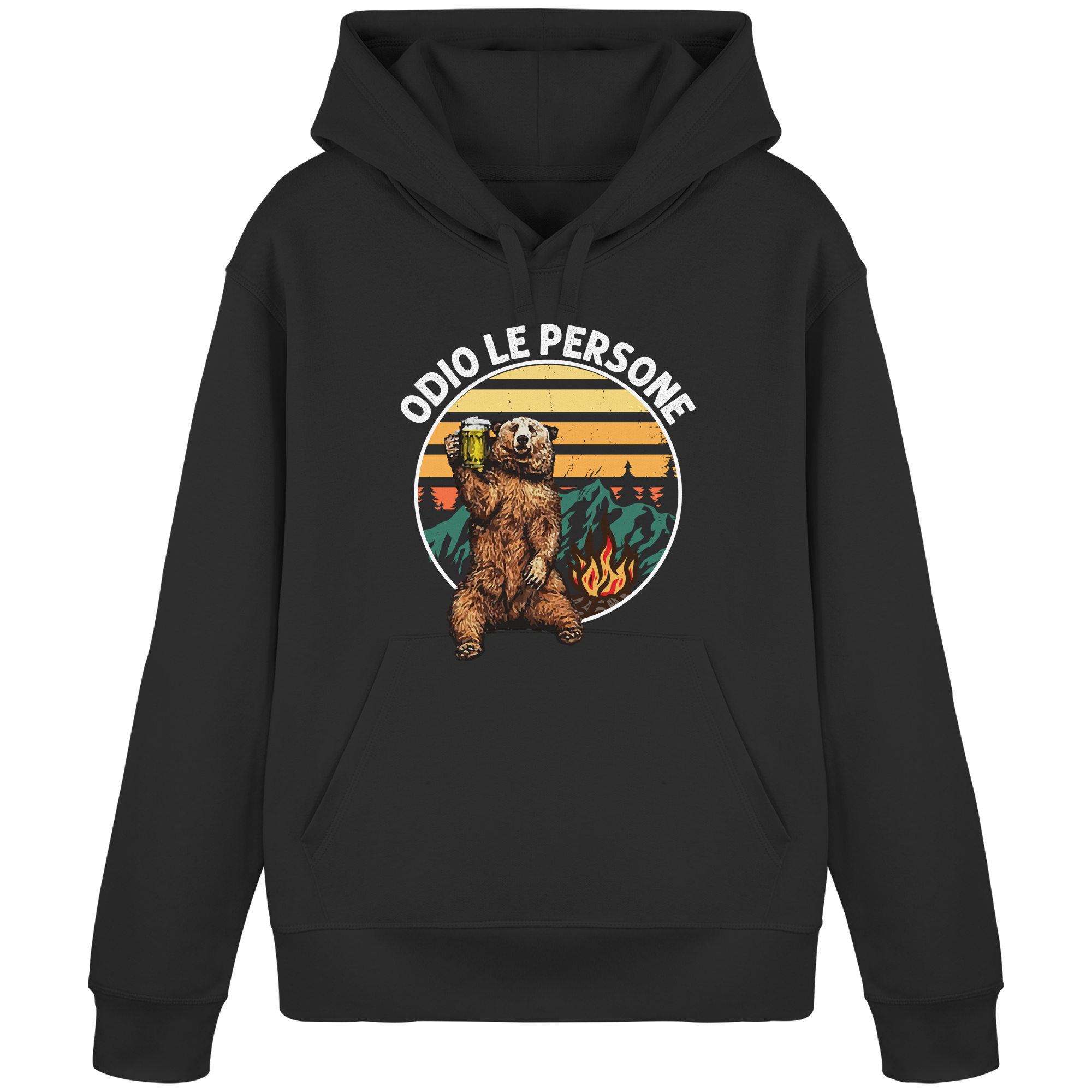 Odio Le Persone - Felpa unisex in cottone biologico