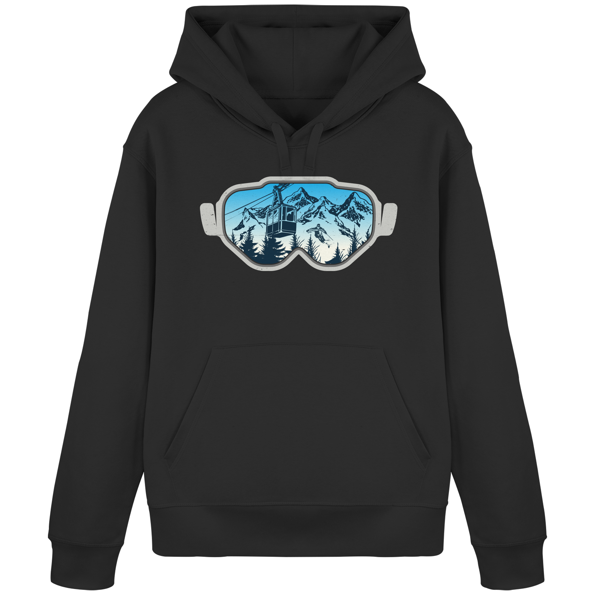 Occhiali da sci - Felpa unisex in cottone biologico