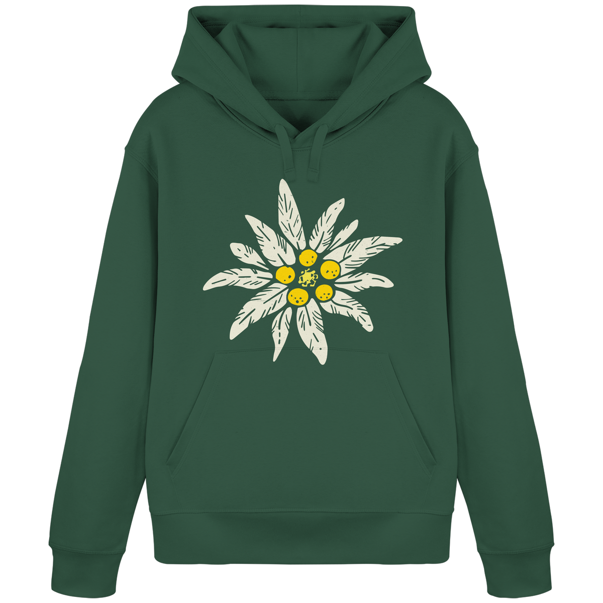 Stella alpina - Felpa unisex in cottone biologico