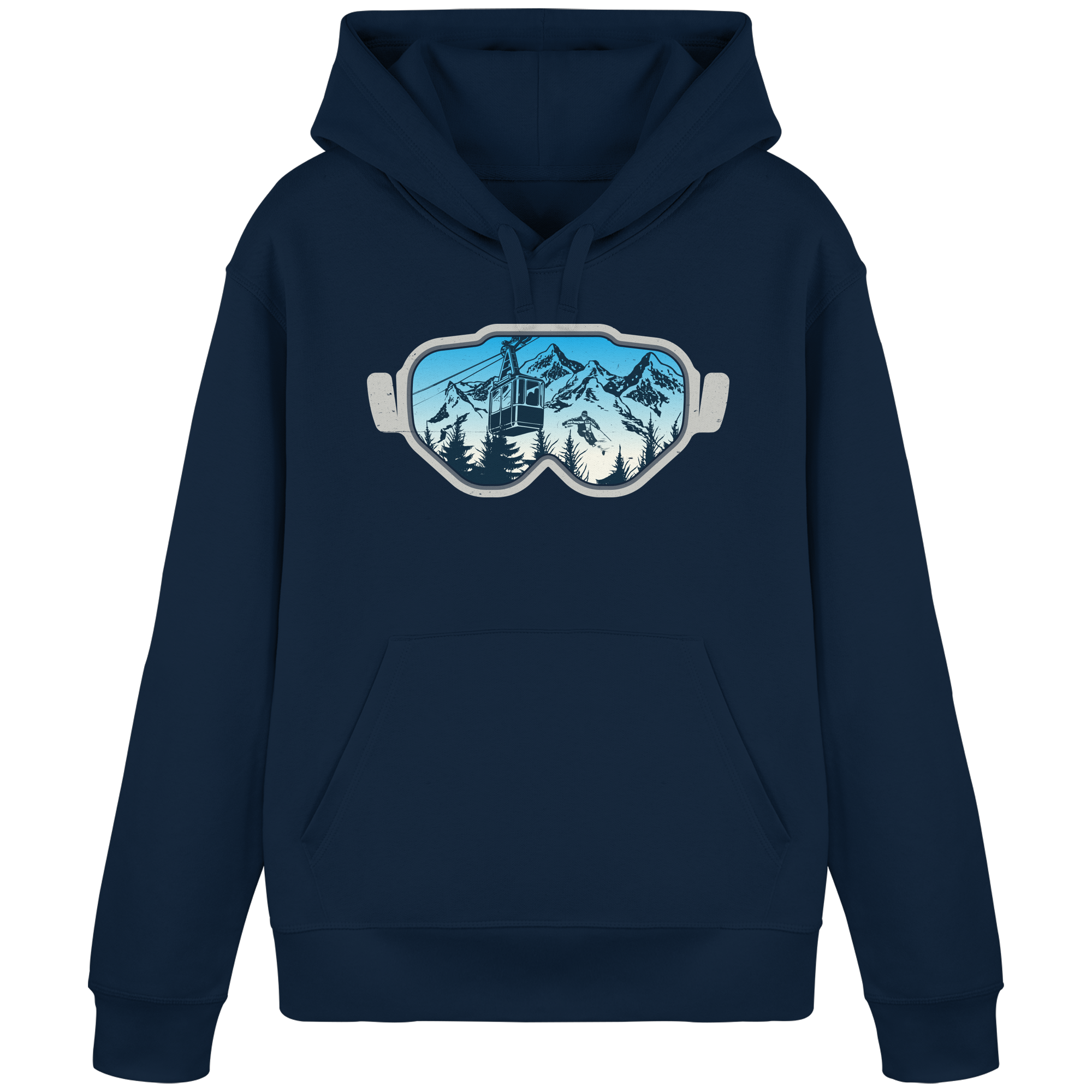 Occhiali da sci - Felpa unisex in cottone biologico