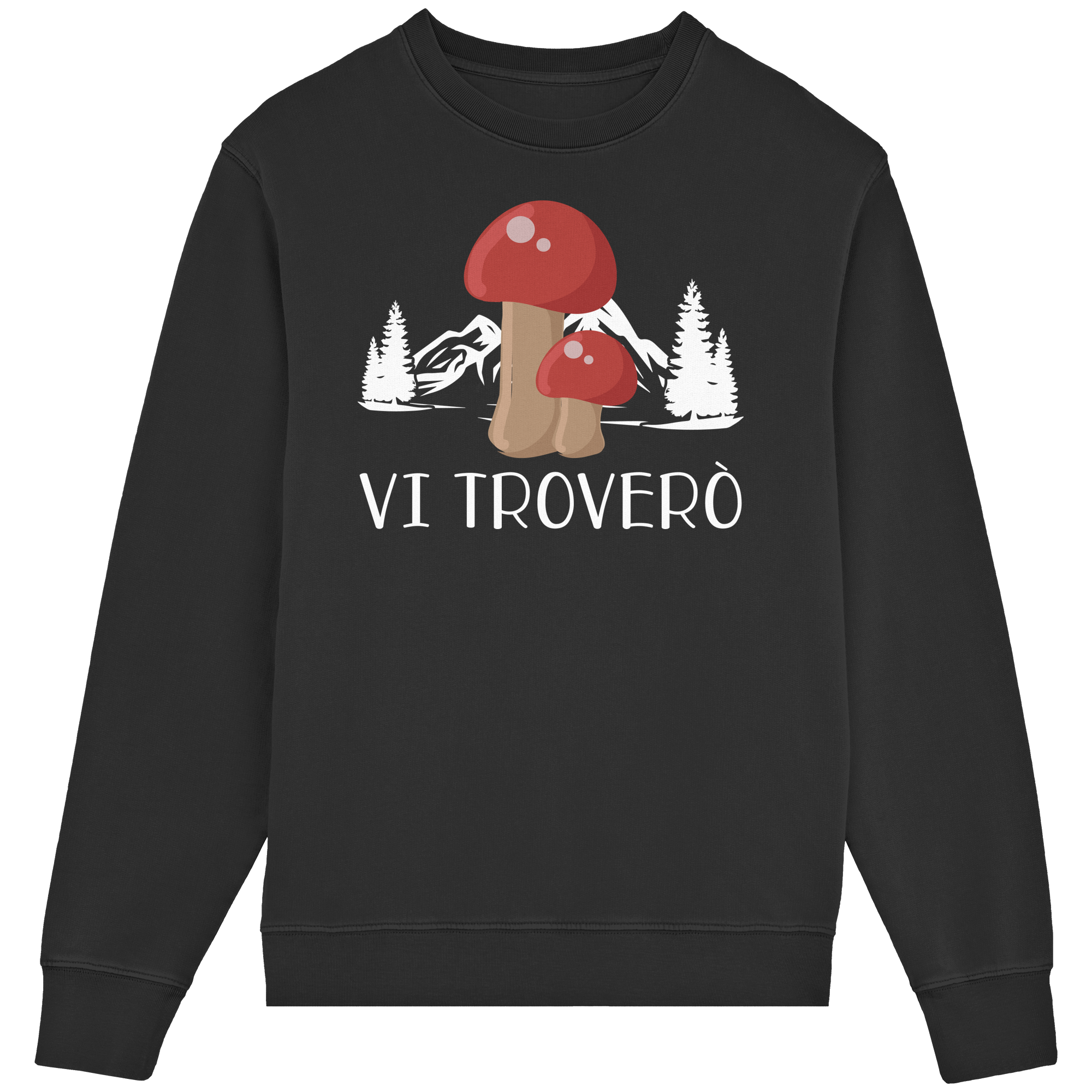 Ich werde dich finden – Unisex-Rundhalsausschnitt aus Bio-Baumwolle