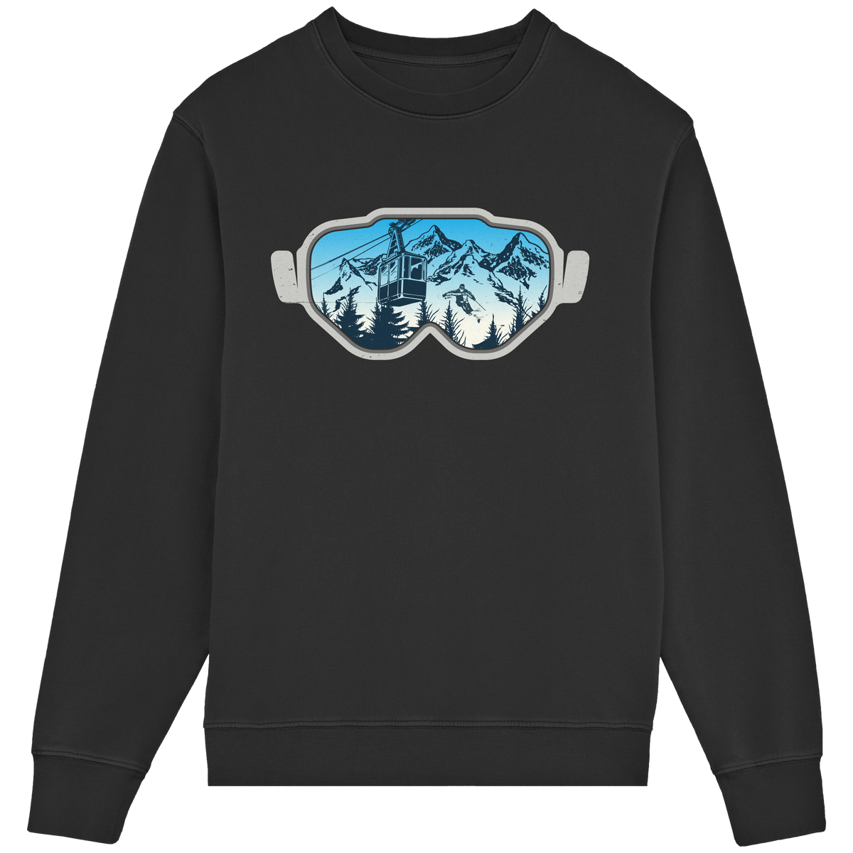 Occhiali da sci - Crewneck unisex in cottone biologico