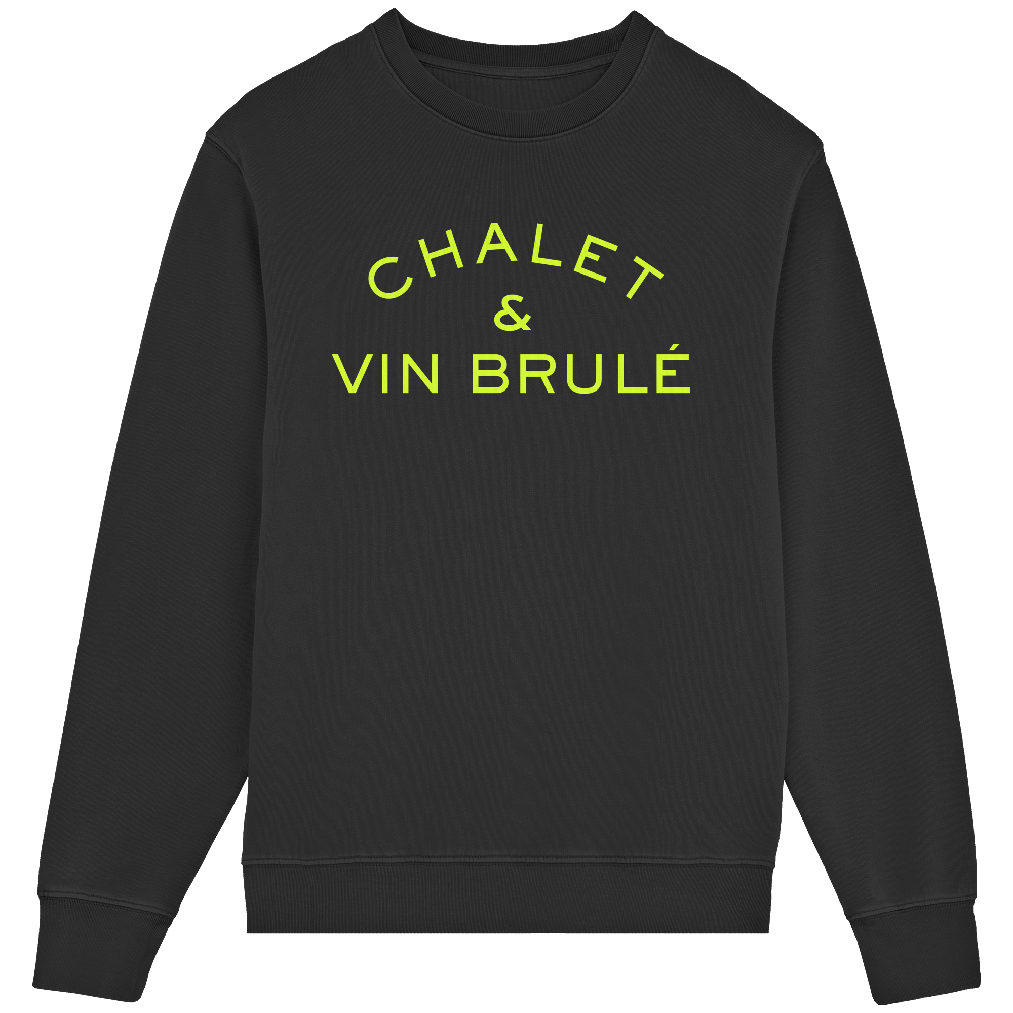 Chalet & Vin Brulé - Crewneck unisex in cottone biologico