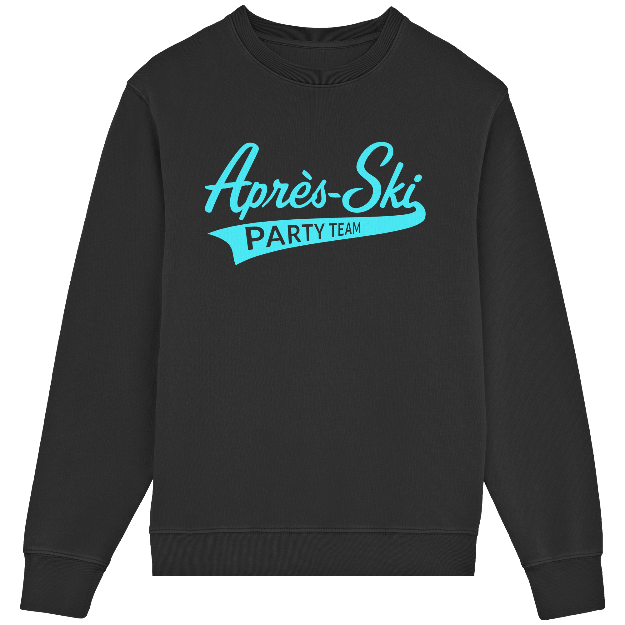 Après-Ski-Party-Team – Unisex-Rundhalsausschnitt aus Bio-Baumwolle