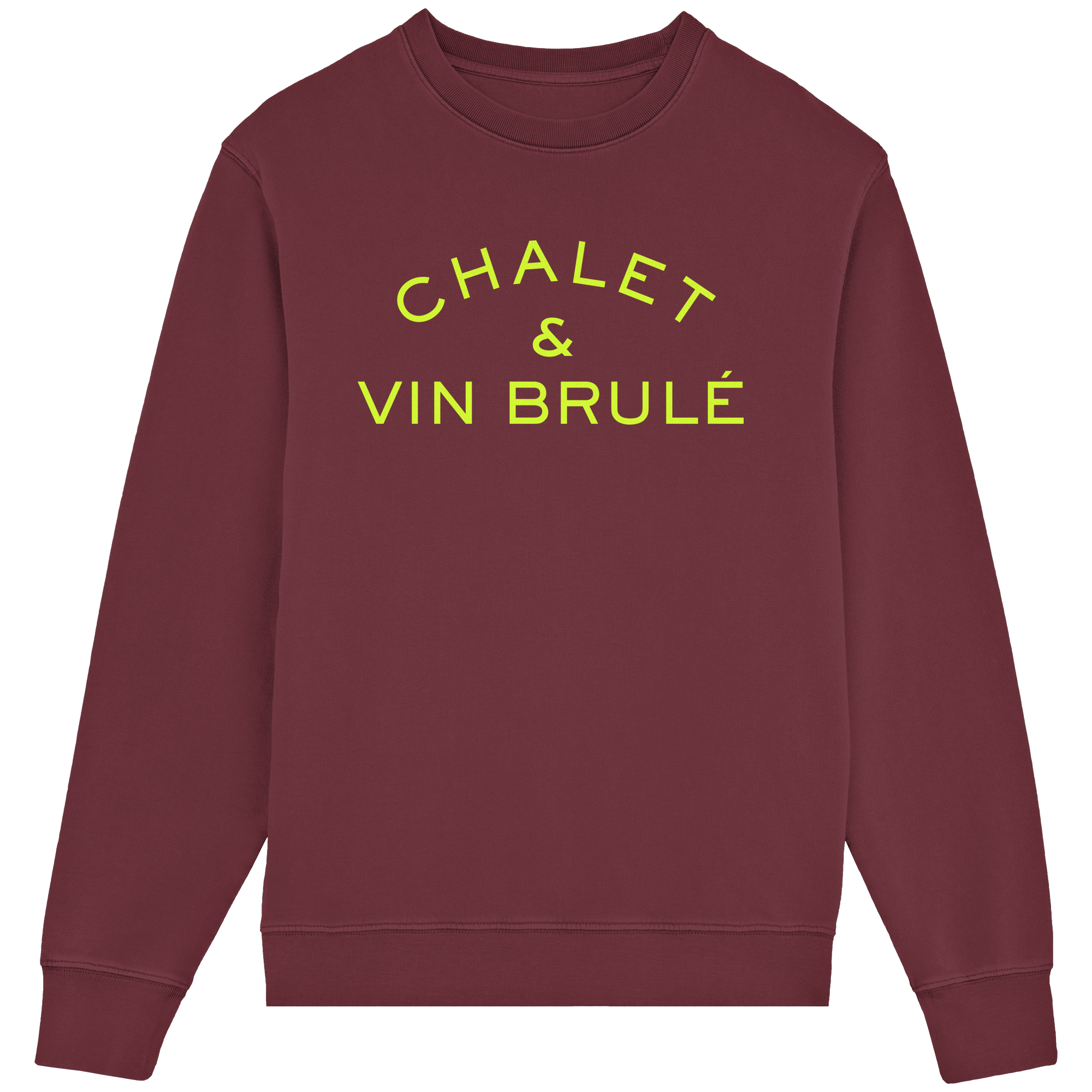Chalet & Vin Brulé - Crewneck unisex in cottone biologico