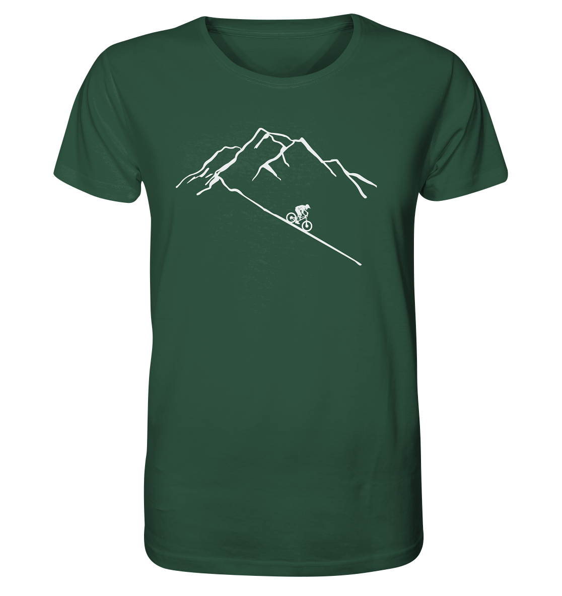 Mountainbike Downhill - Men's Premium Organic T-Shirt